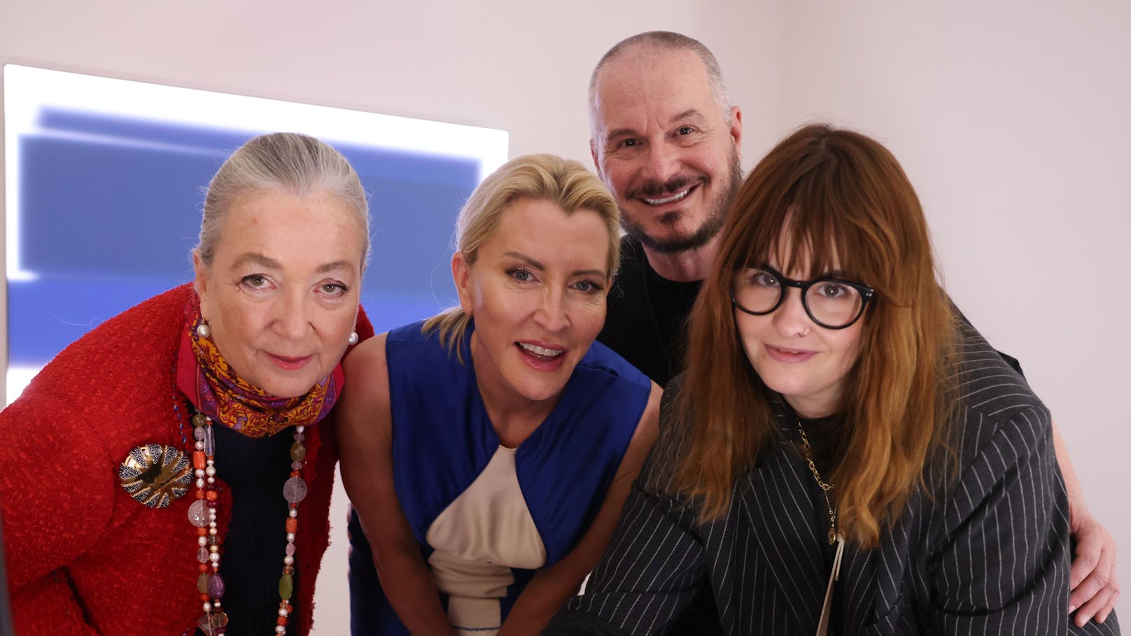 Dream-Team: Agnes Husslein-Arco, Heather Mills, Wolfgang Reichl und Sigrid Mayer