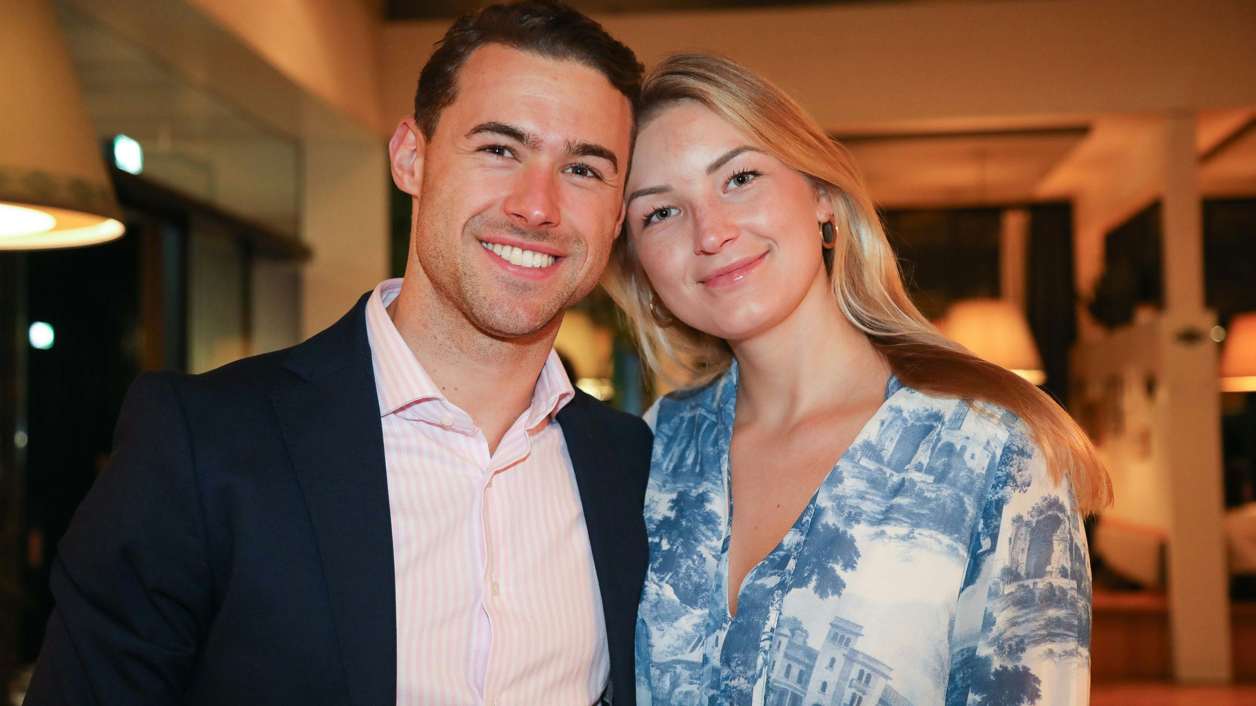 Alexander Höfler mit seiner Freundin Violeta