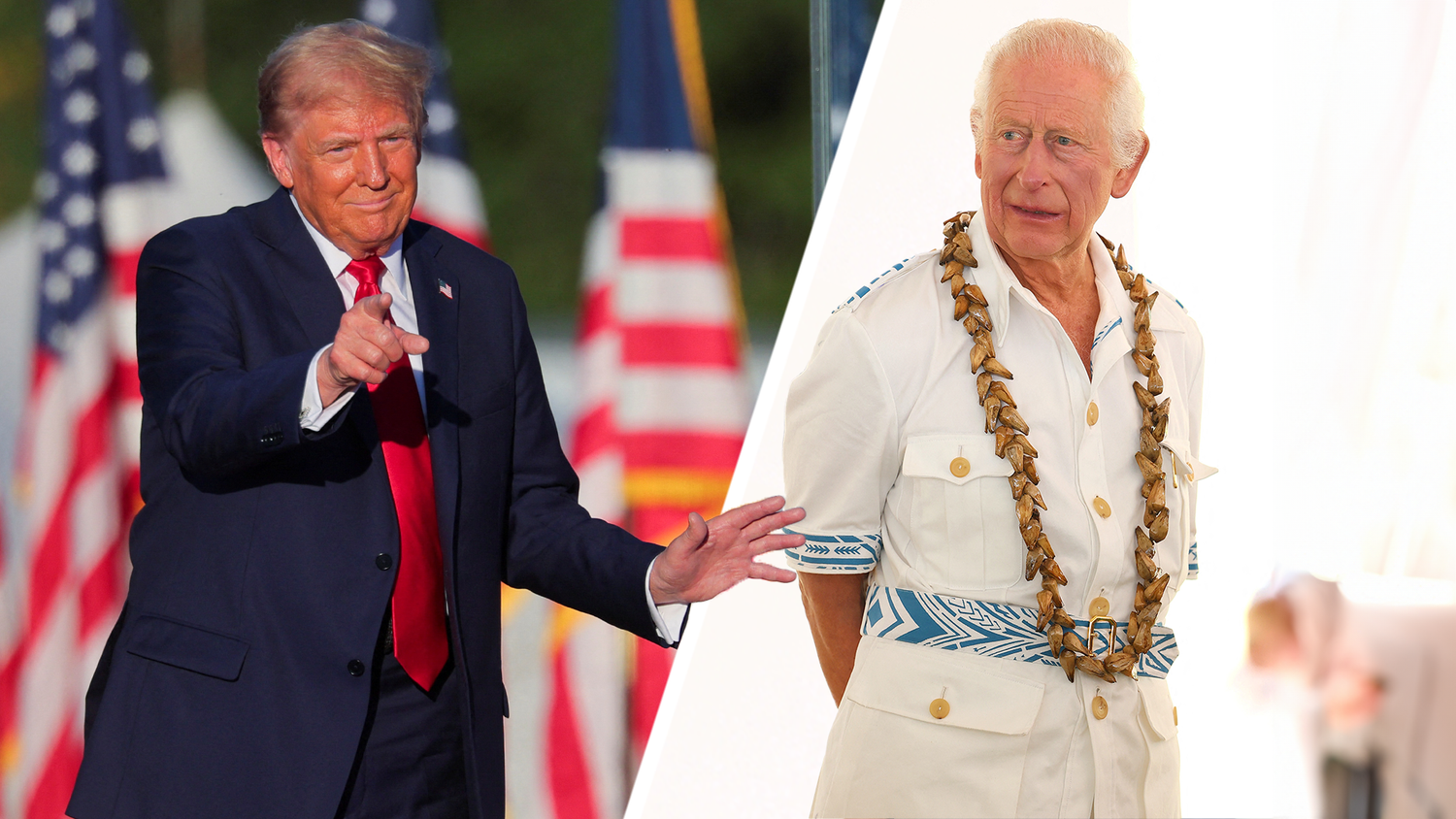 Donald Trump würde gerne König Charles im Weißen Haus empfangen, sollte er die US-Präsidentschaftswahl gewinnen.