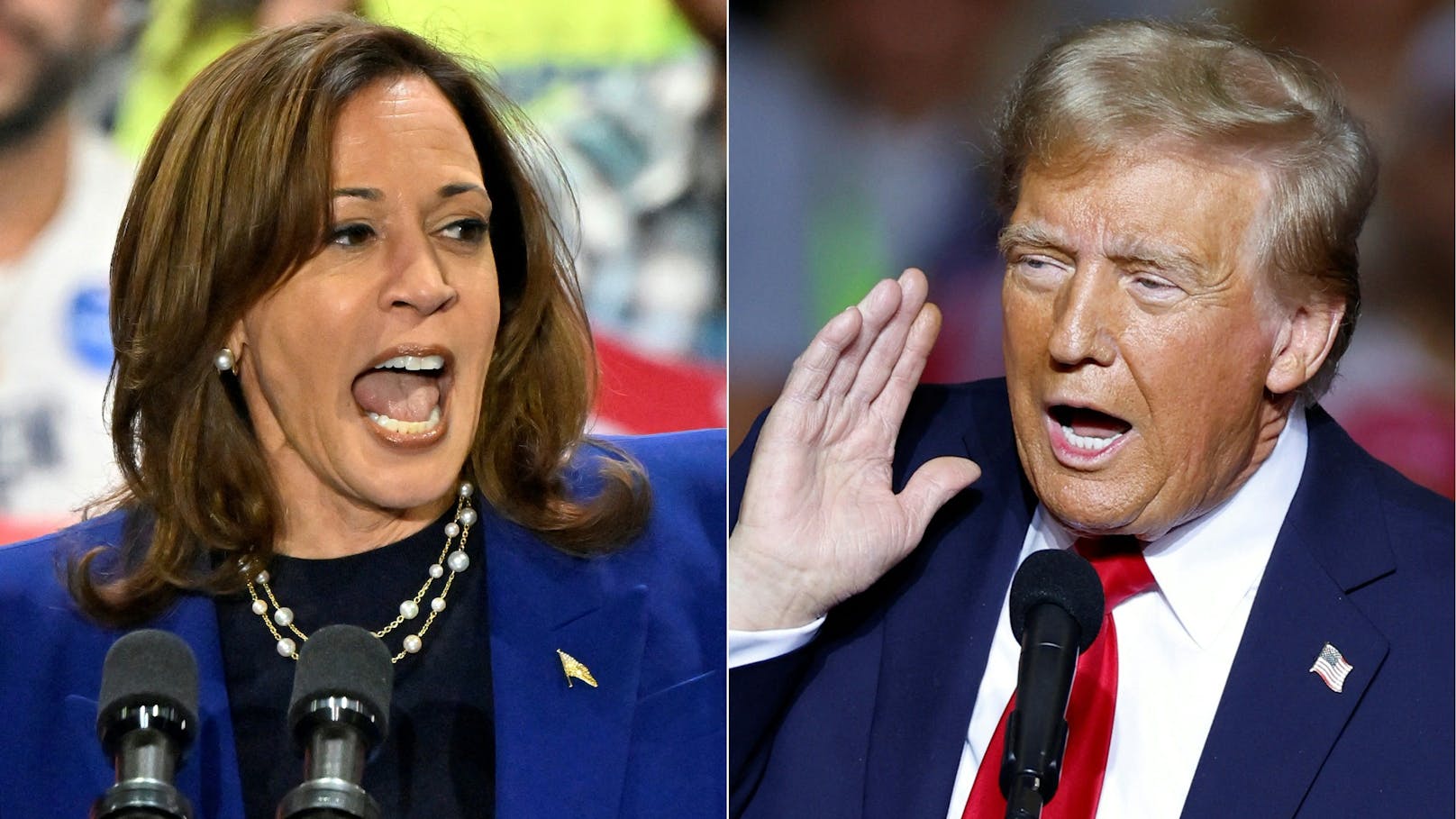 Sitzt künftig Kamala Harris oder Donald Trump im Oval Office? Am 5. November 2024 entscheiden 245 Millionen US-Amerikaner.