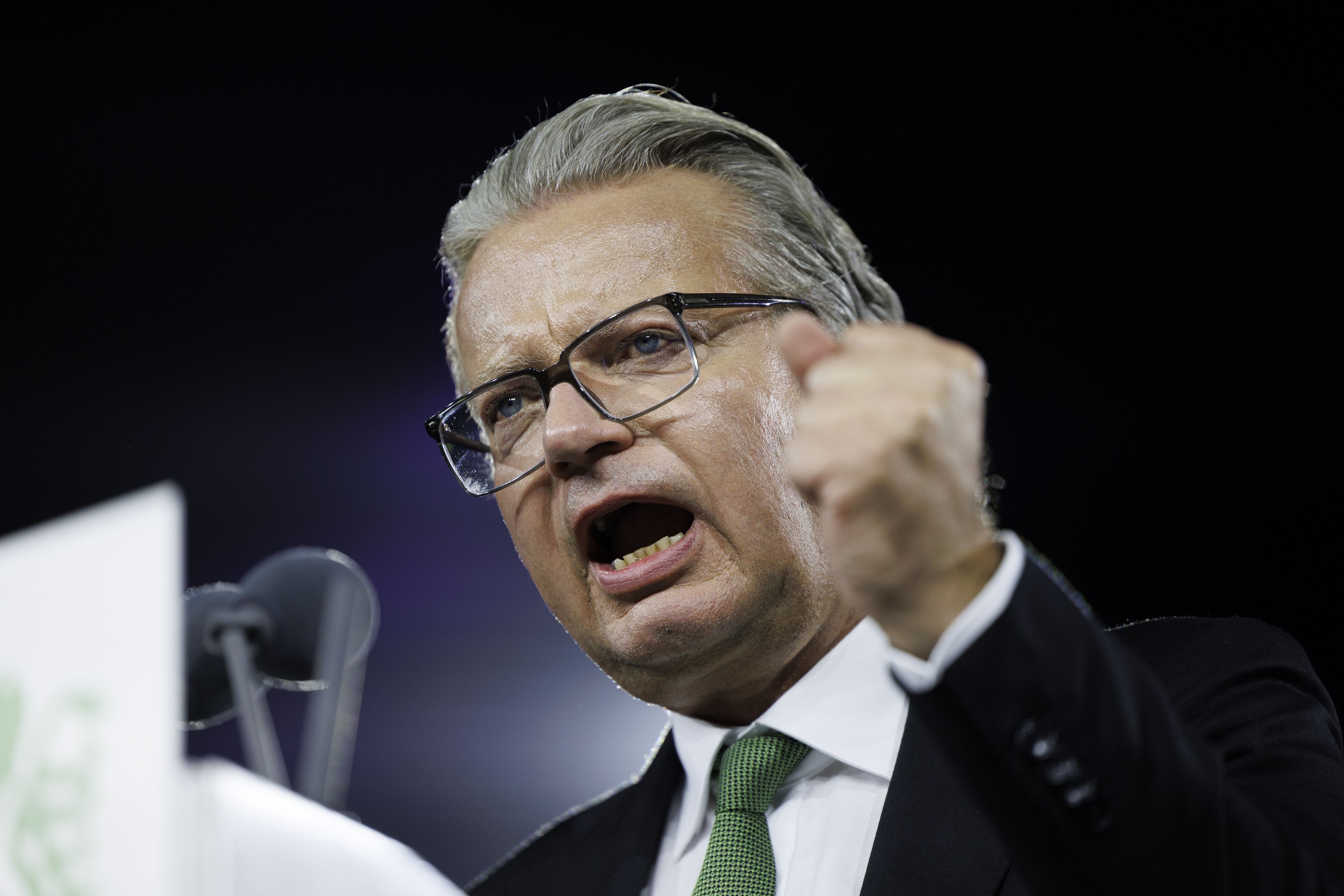 ÖVP-Landeshauptmann Christopher Drexler startete am Montag in den Intensivwahlkampf.