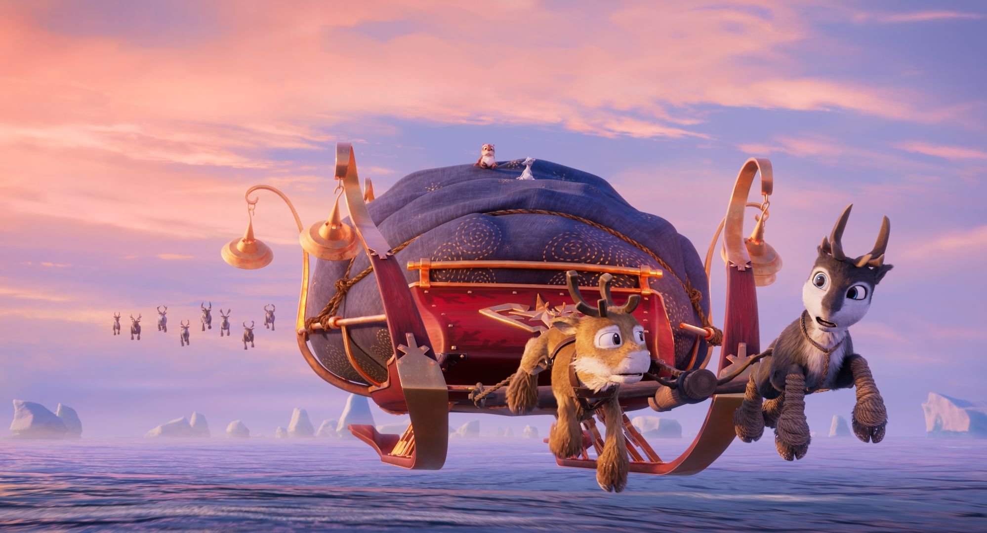 Das Rentier Niko hat so einiges zu tun...