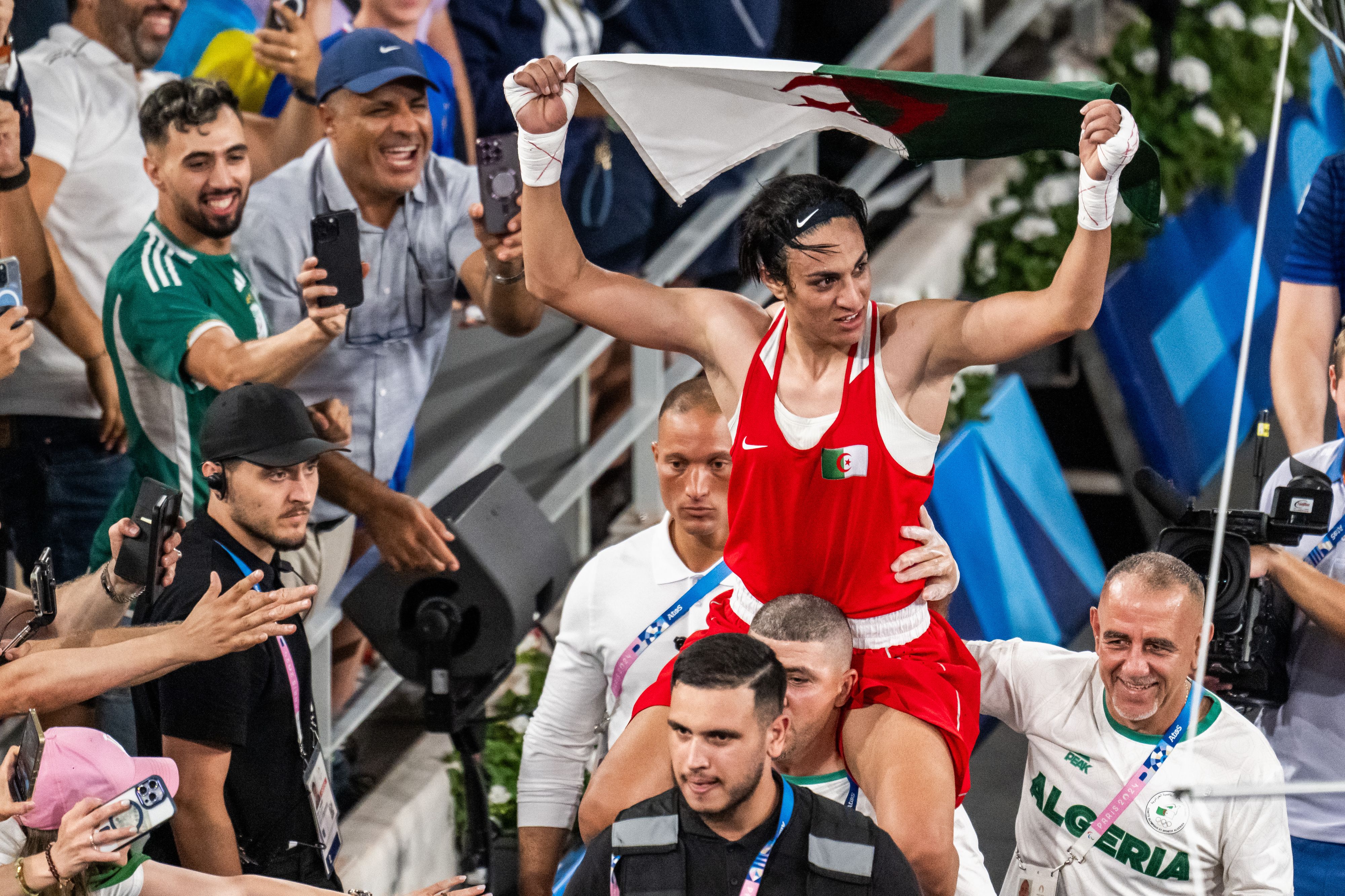 Imane Khelif gewann bei den Olympischen Spielen in Paris Gold.