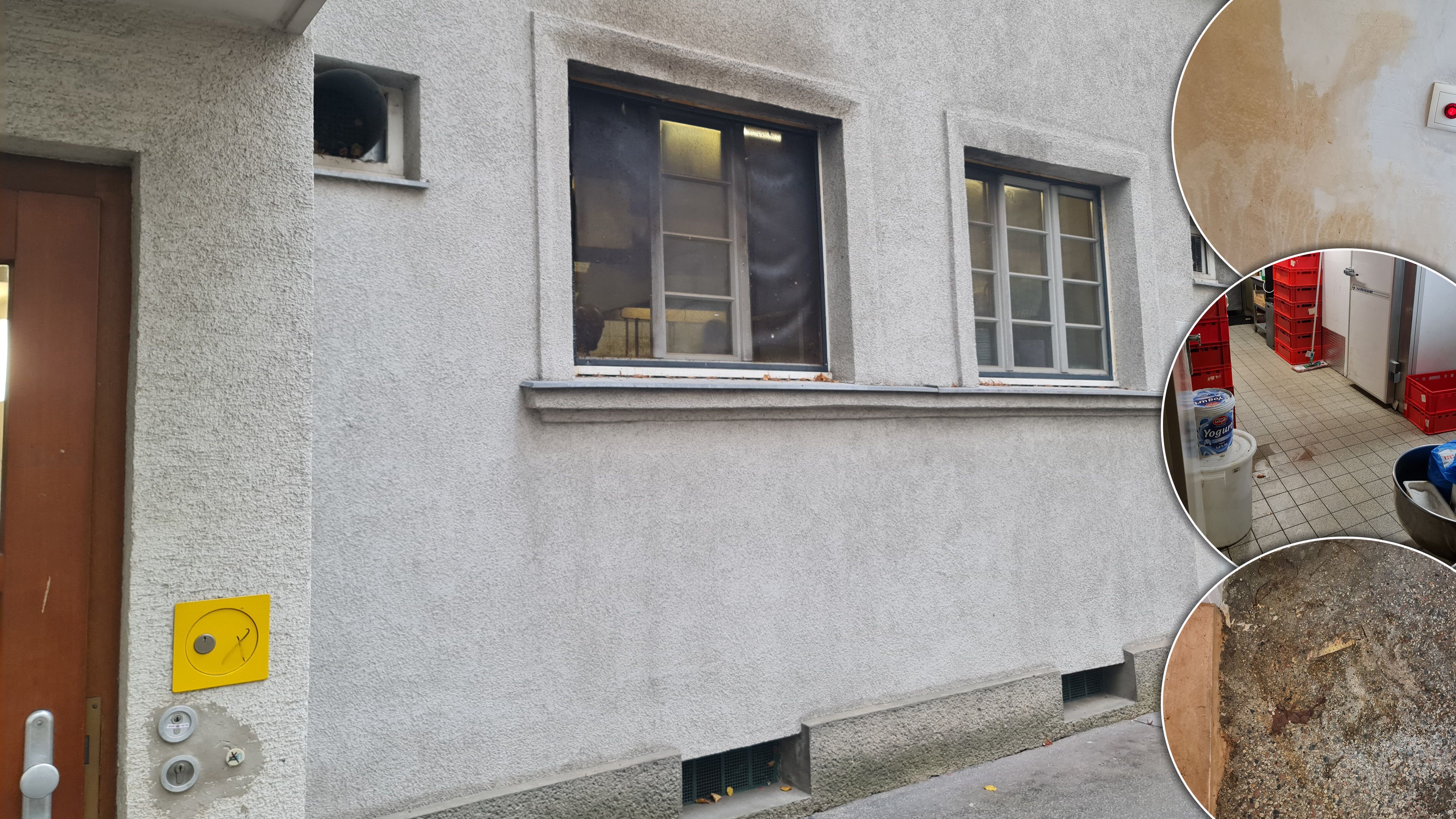 Ein Küchenzugang bei einem Wiener Gemeindebau bringt die Anrainer zum Verzweifeln.