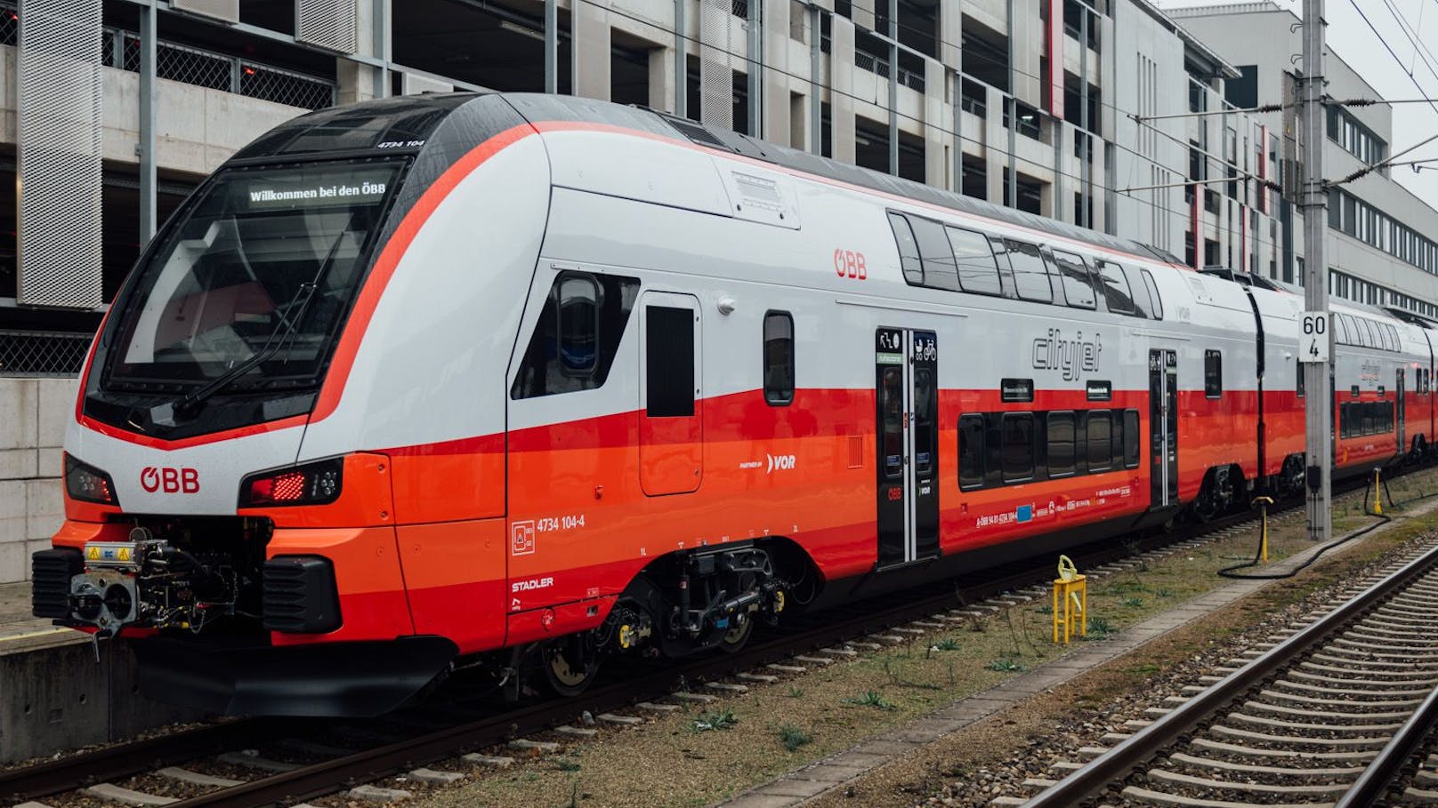 Am 6. November feierte der neue Cityjet-Doppelstockzug Österreich-Premiere.