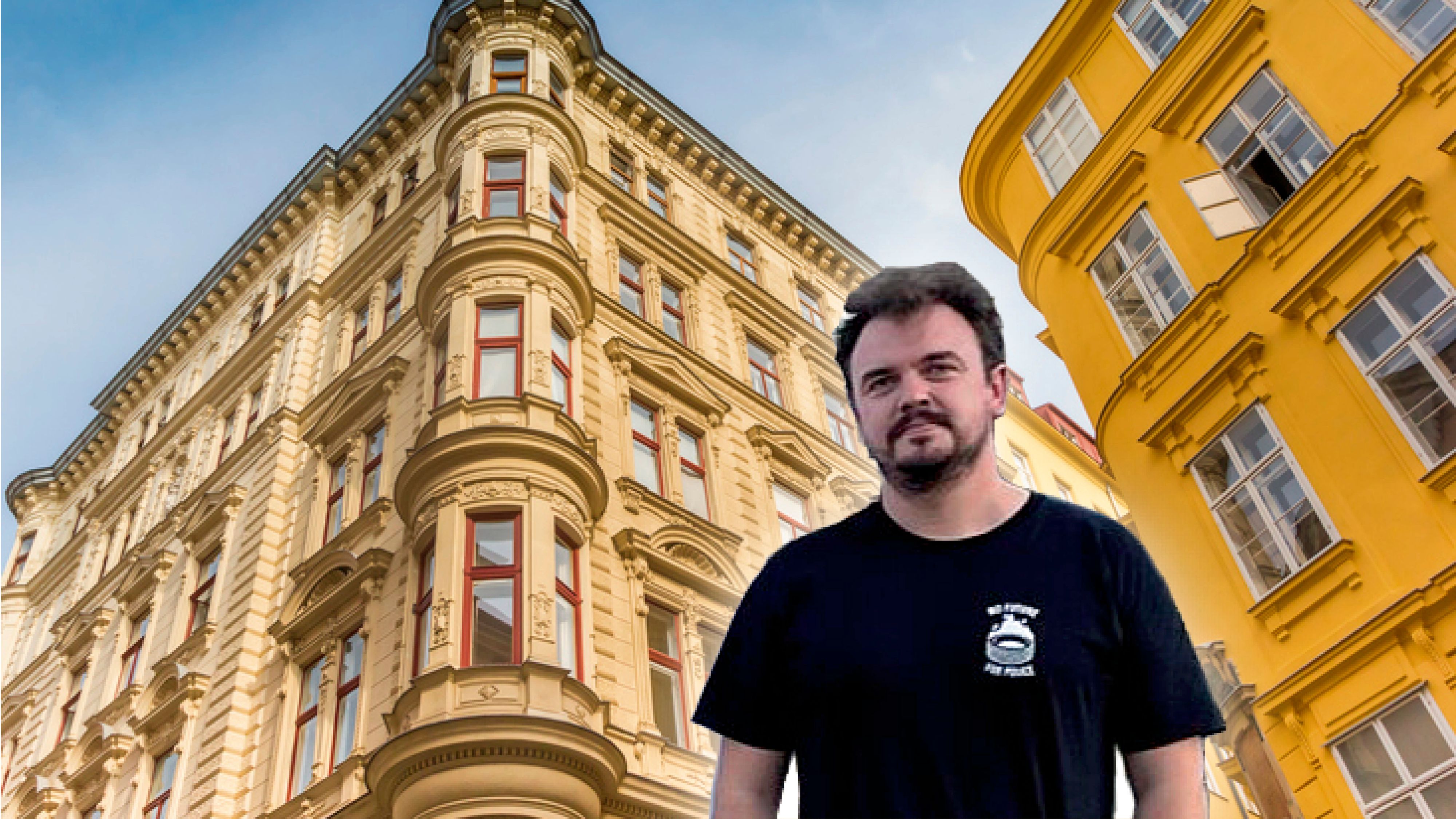 Daniel Harrasser ist Bezirksrat der Links-KPÖ im 3. Bezirk und will dort gegen illegale Airbnbs vorgehen.