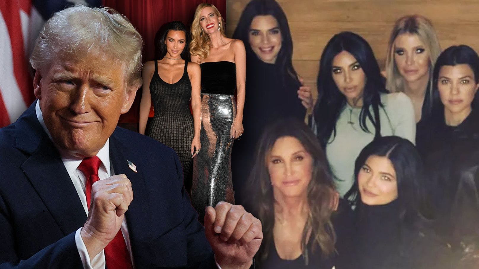 SIE feiert bei Trump: Haben ihm Kardashians geholfen?