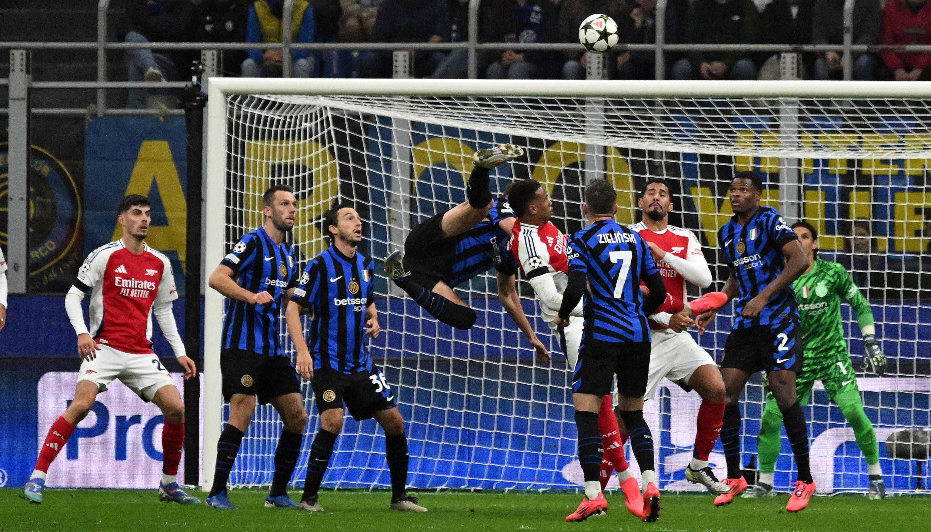 Inter Mailand ringt Arsenal im Hit nieder.