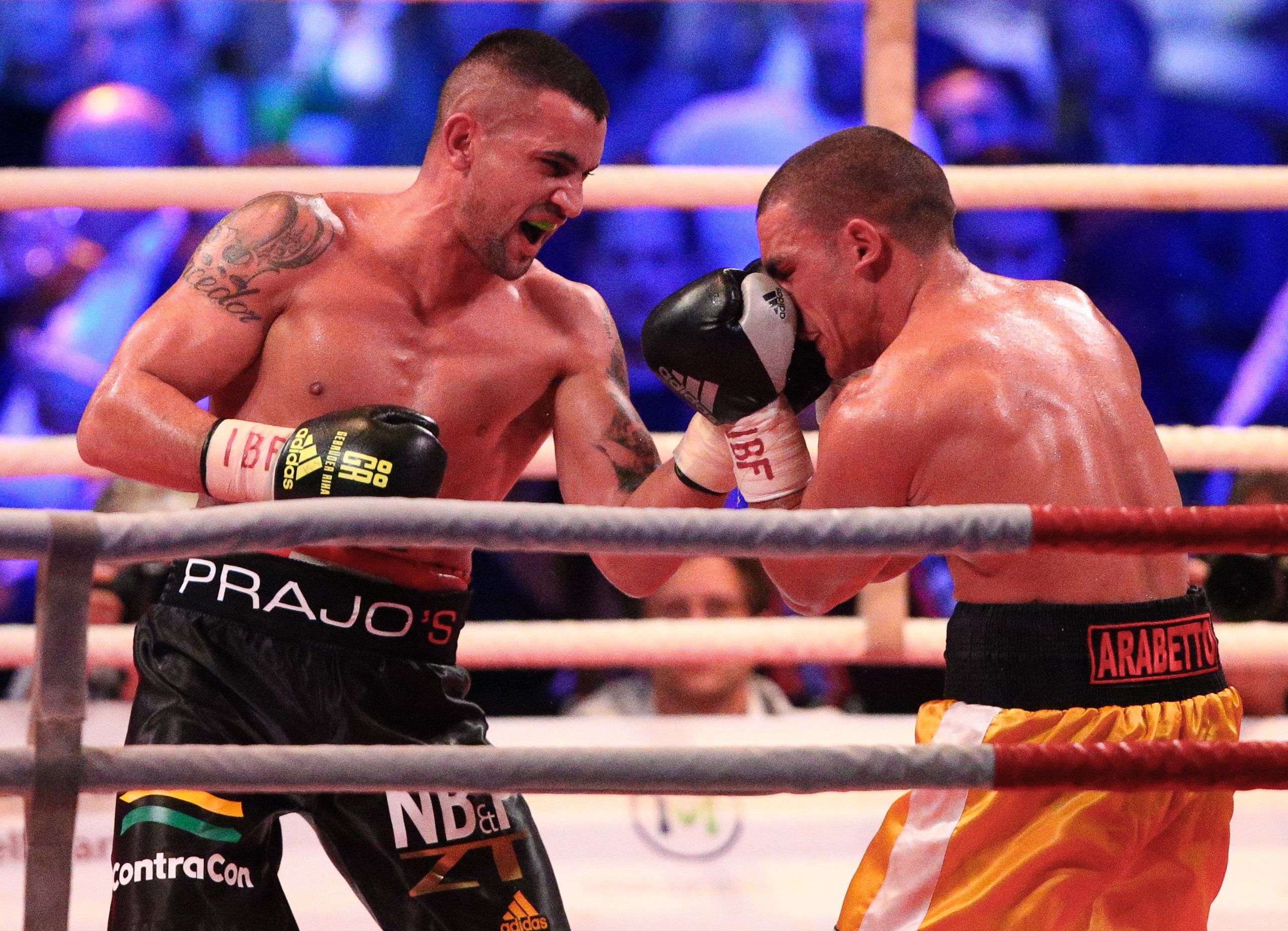 Marcos Nader bei der Bounce Fight Night