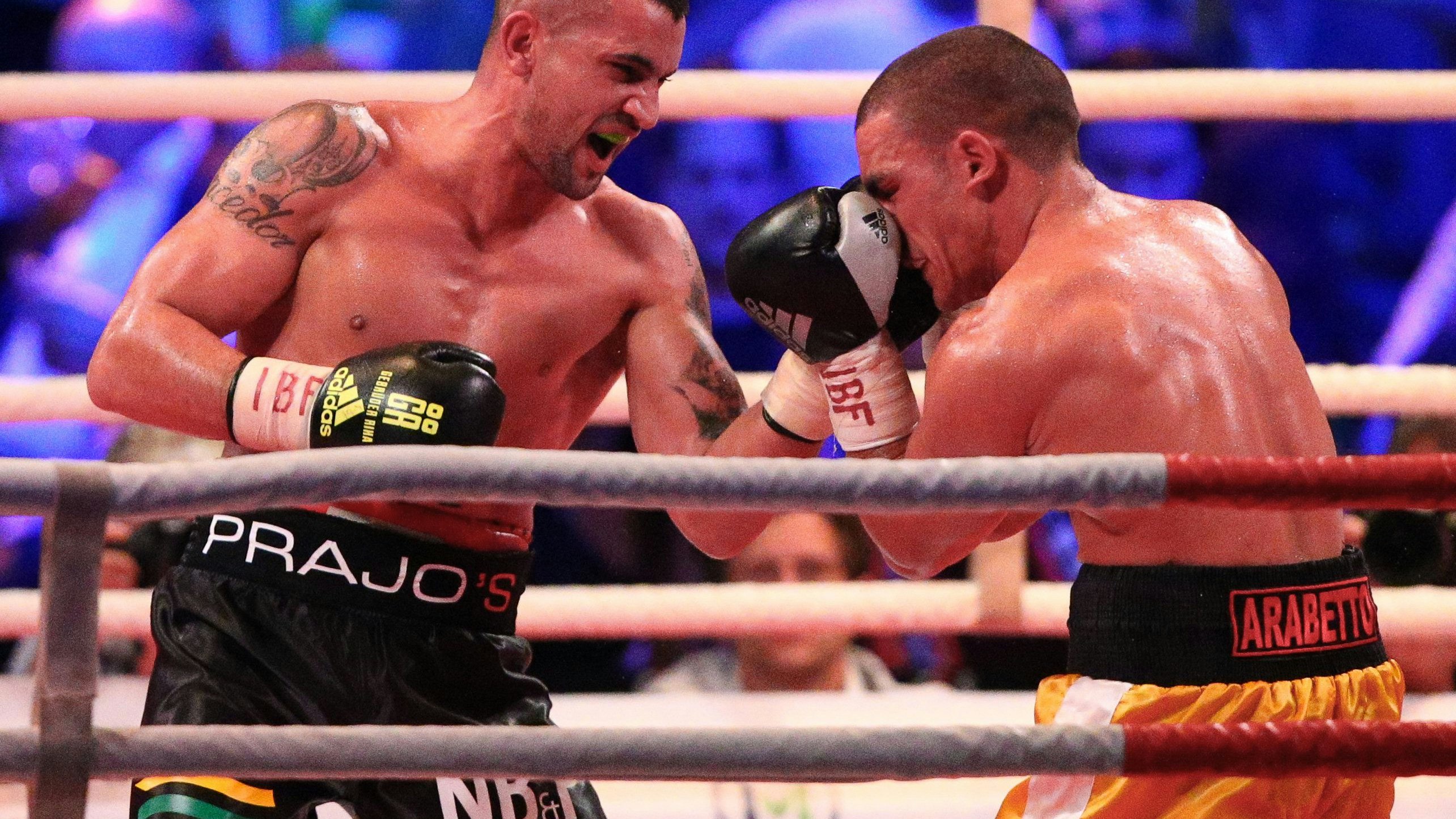 Marcos Nader bei der Bounce Fight Night