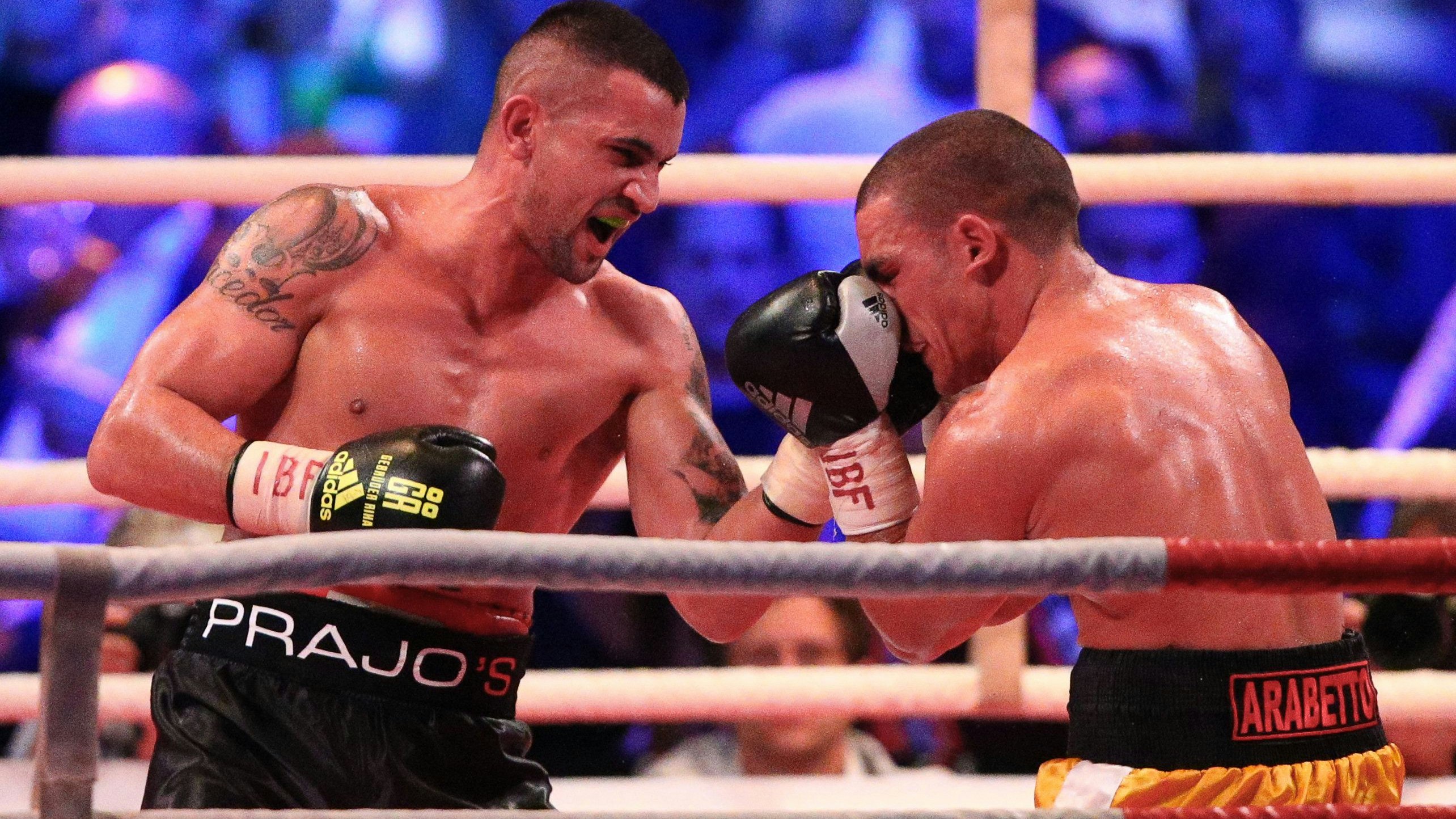 Marcos Nader bei der Bounce Fight Night