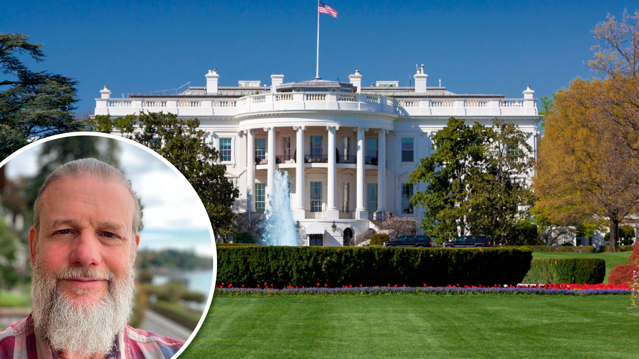 James Hornsby stammt aus dem US-Bundesstaat West Virginia, lebt seit 1995 in Österreich. Im Bild: Weißes Haus in Washington, D.C.