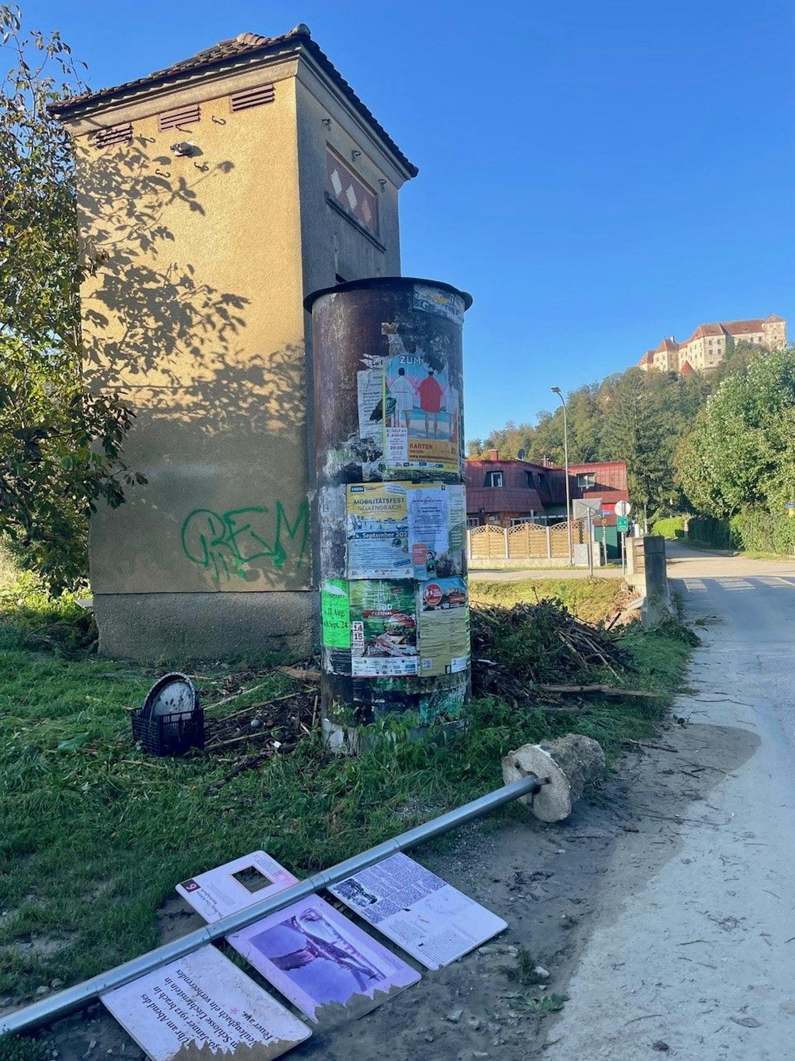 Die Schäden nach der Flut in Neulengbach (NÖ)