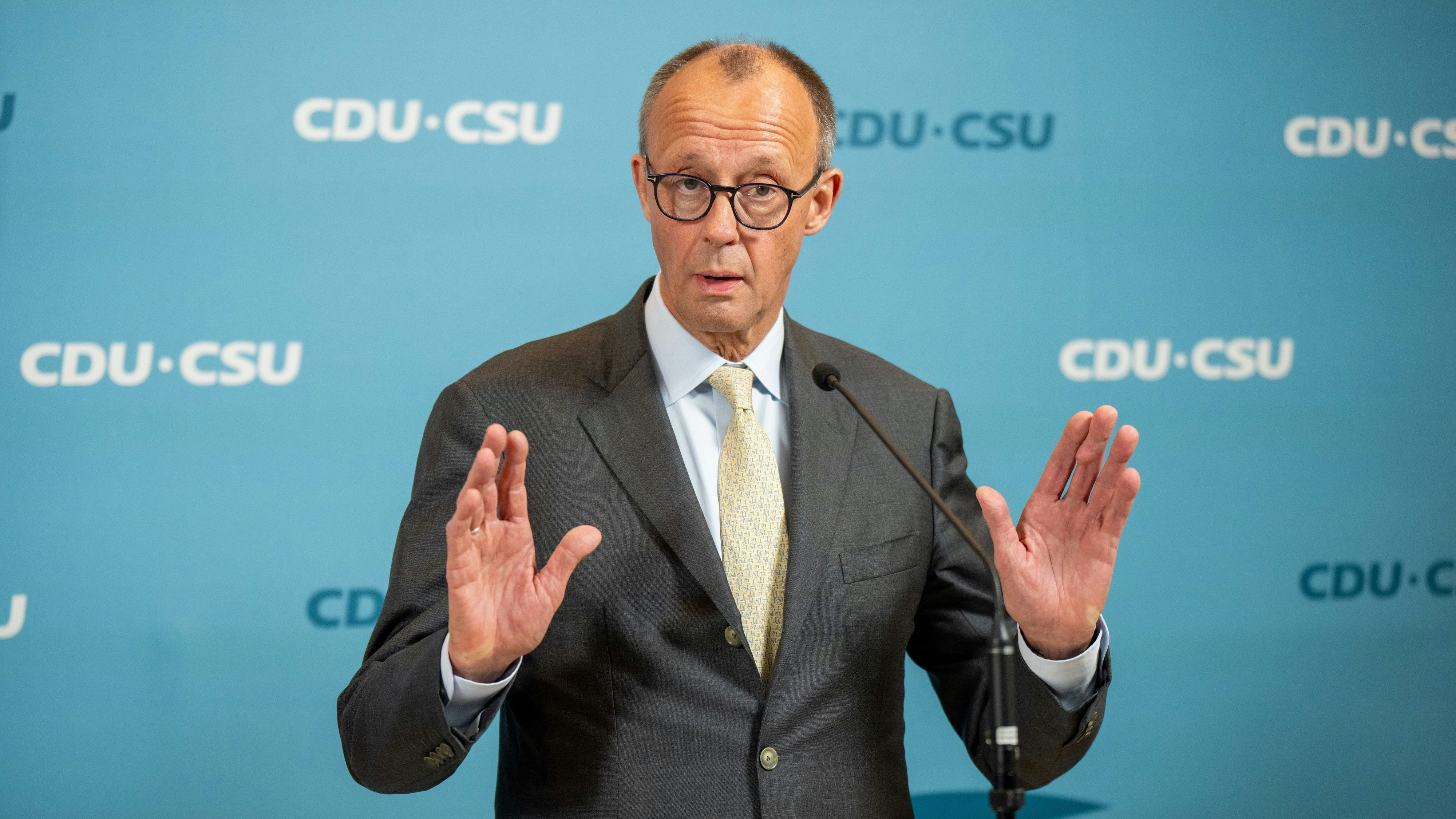 Friedrich Merz, Vorsitzender der CDU, soll nun Partner von Kanzler Scholz werden