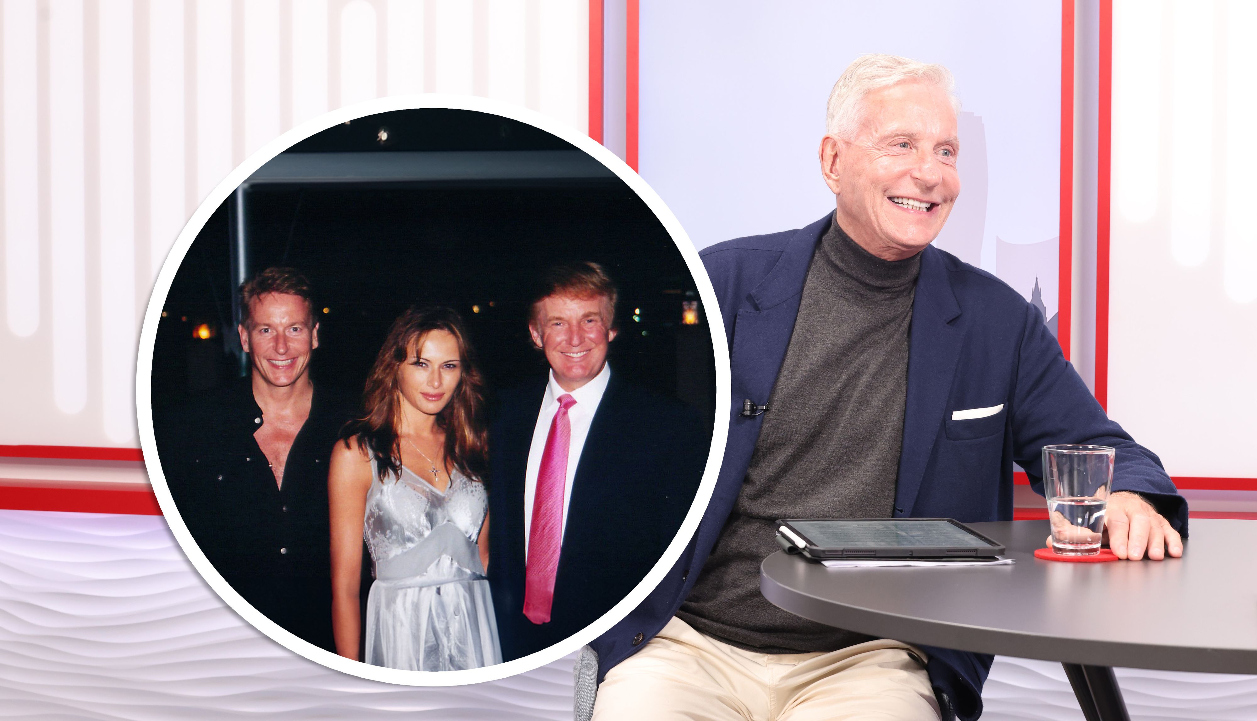 Immo-Unternehmer und Trumpfreund Thomas Kramer (l. neben Melania und Donald) kennt Trump seit fast 40 Jahren.