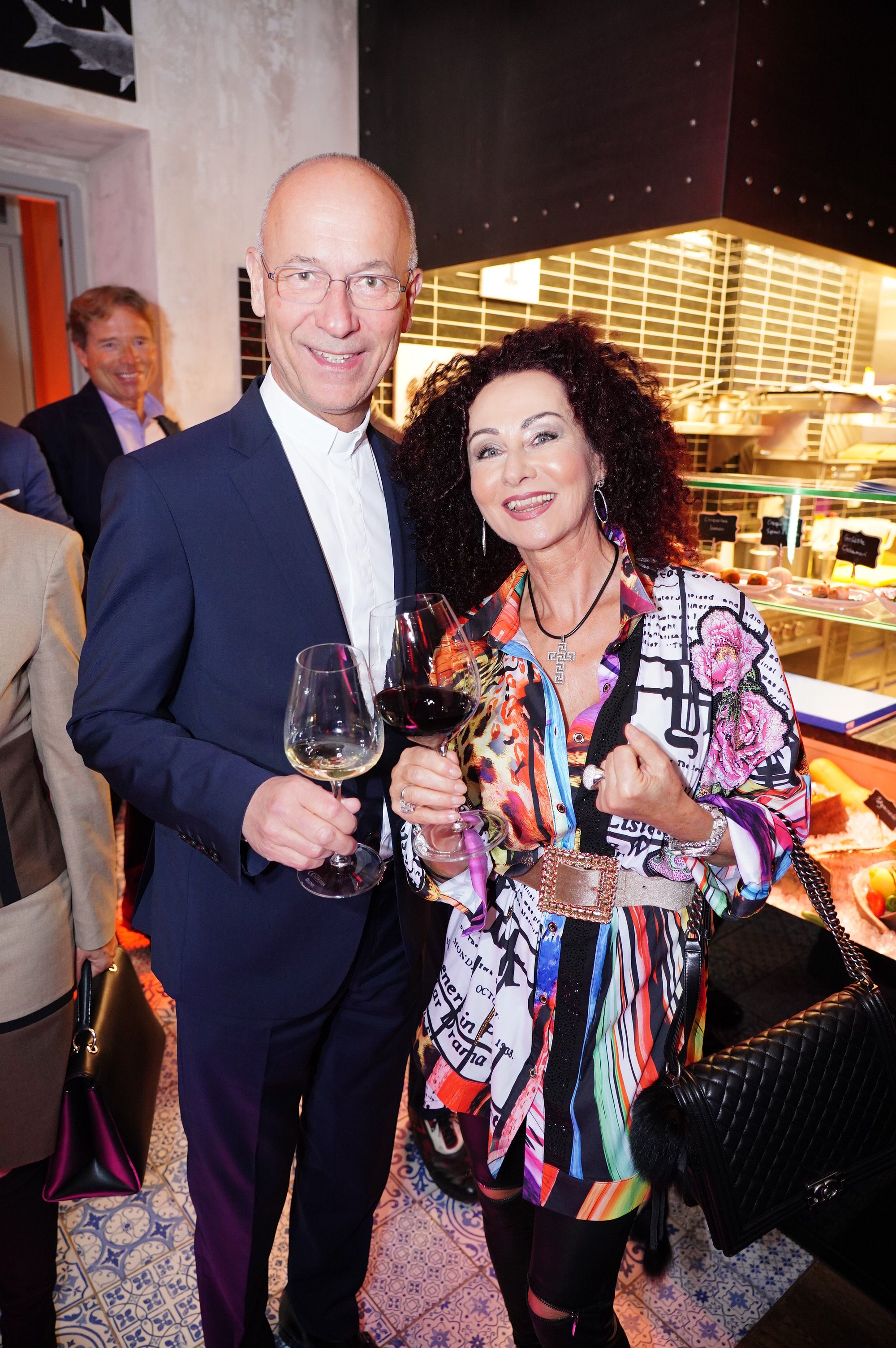 Christina Lugner und Toni Faber besuchten das neue Lokal 