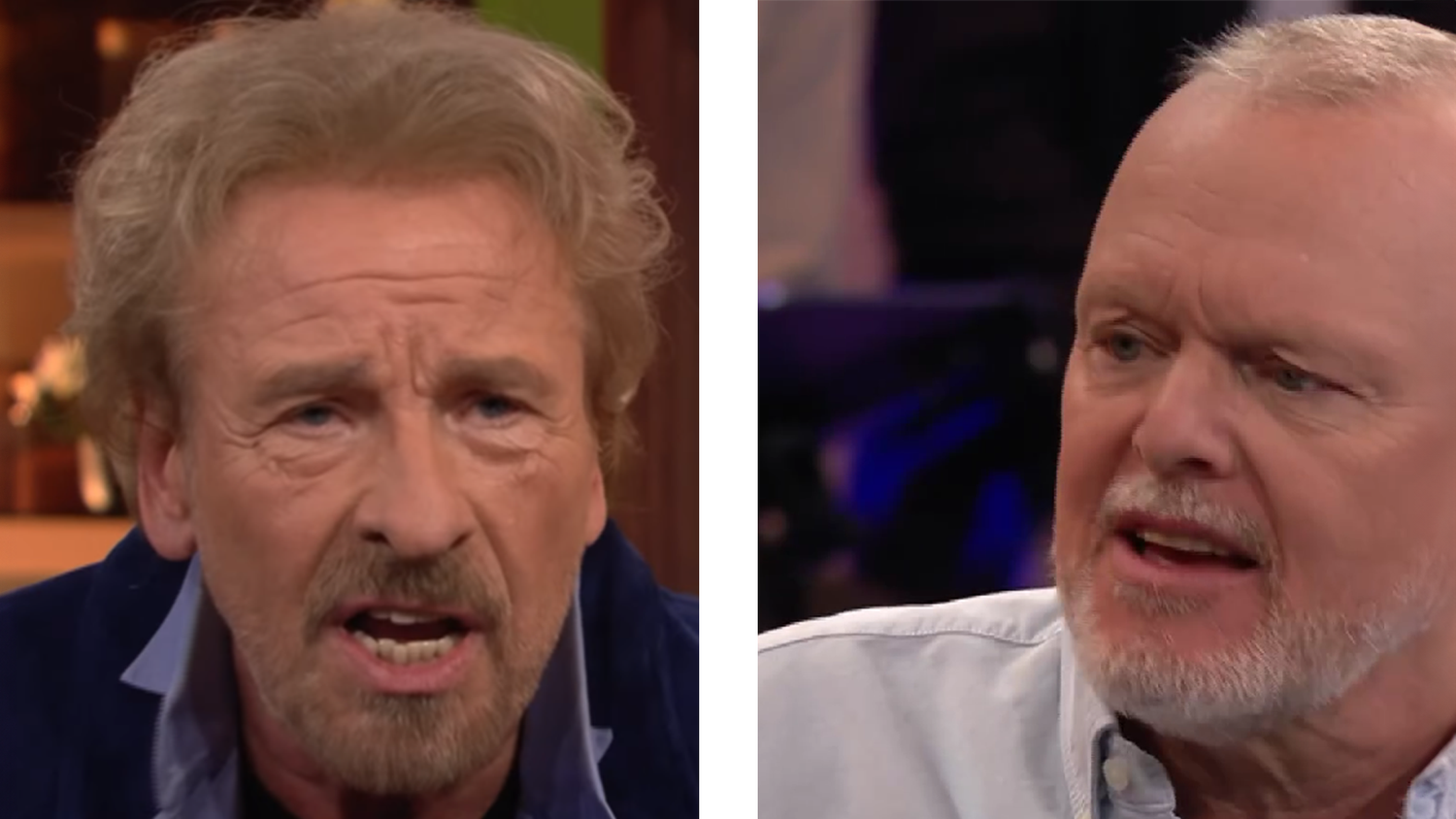 Gleich zu Beginn kritisierte Gottschalk den Kleidungsstil von Moderator Stefan Raab.