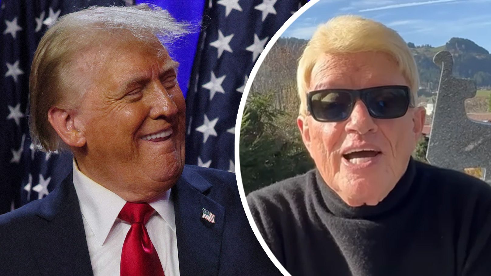 Heino ist ein großer Fan von Donald Trump.