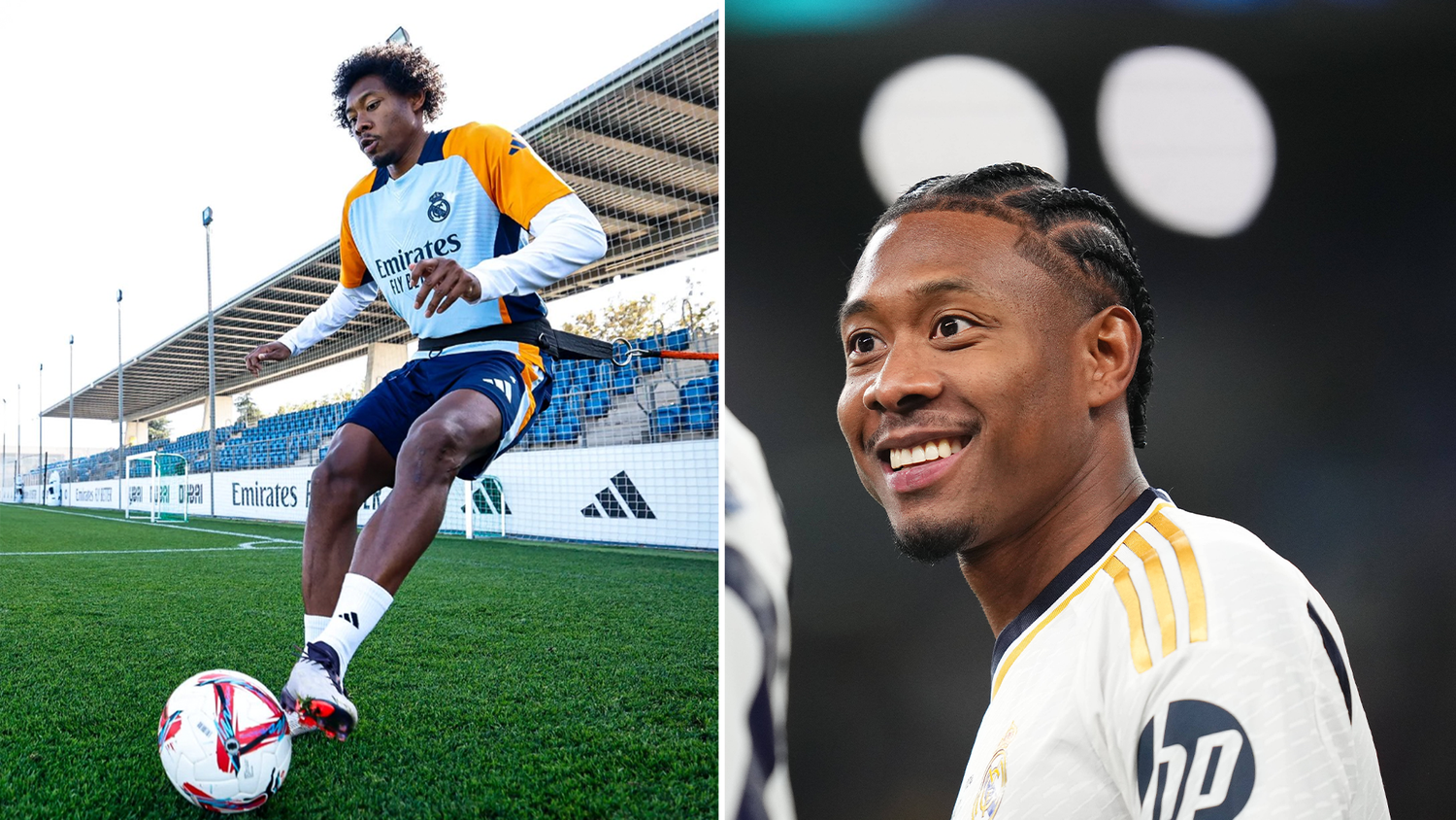 Alaba steht vor dem Comeback bei Real Madrid.