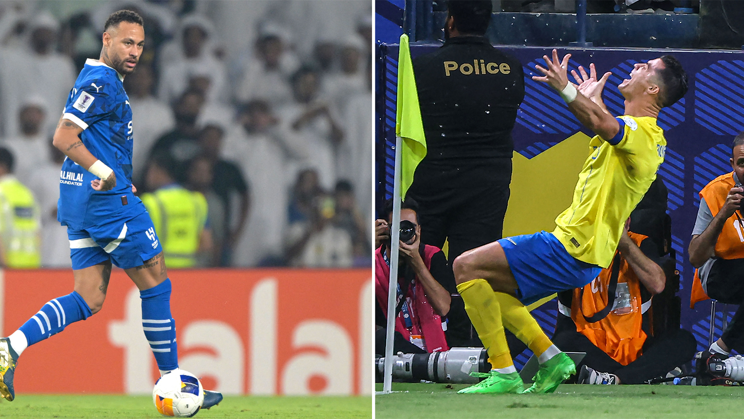 Neymar und Cristiano Ronaldo sind die Stars der Saudi-Liga.