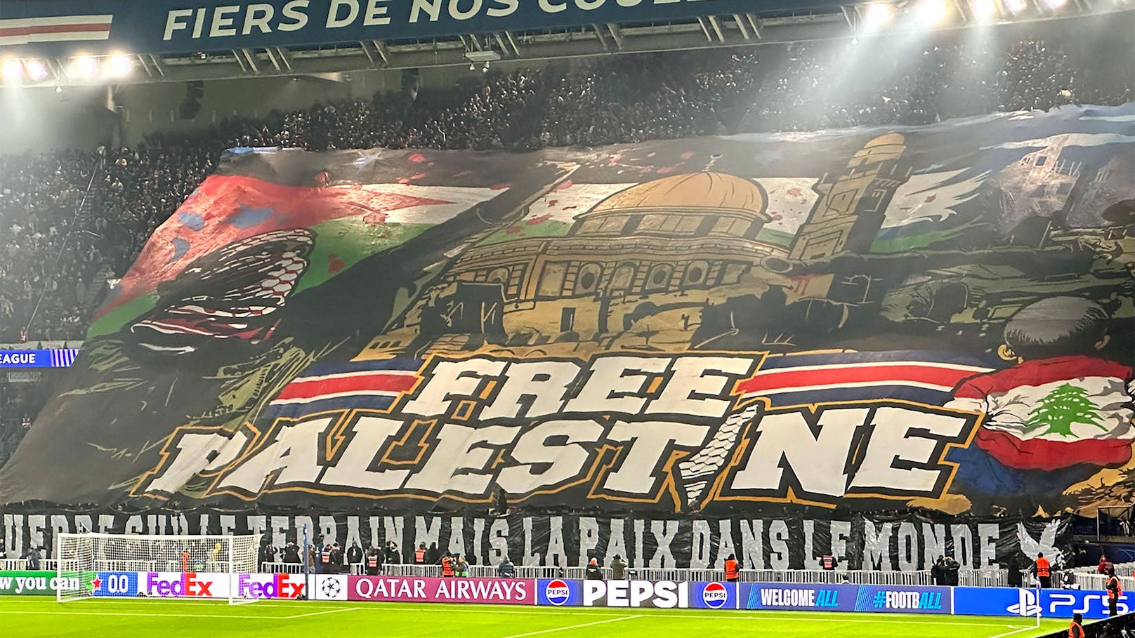 PSG-Ultras sorgen mit Banner in Königsklasse für Ärger