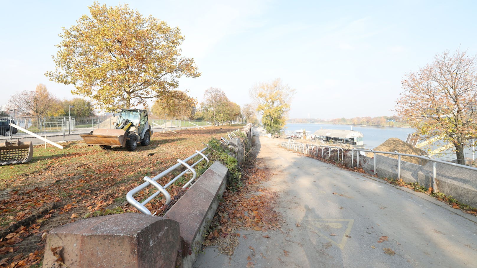 Entlang der Neuen Donau wird Platz für Erholung und Freizeitspaß.