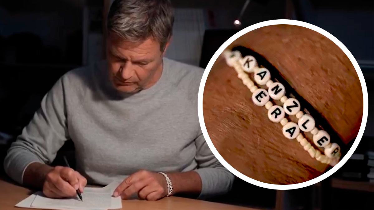 Grünen-Vize Robert Habeck äußert in einem kryptischen Video offenbar Kanzler-Ambitionen.