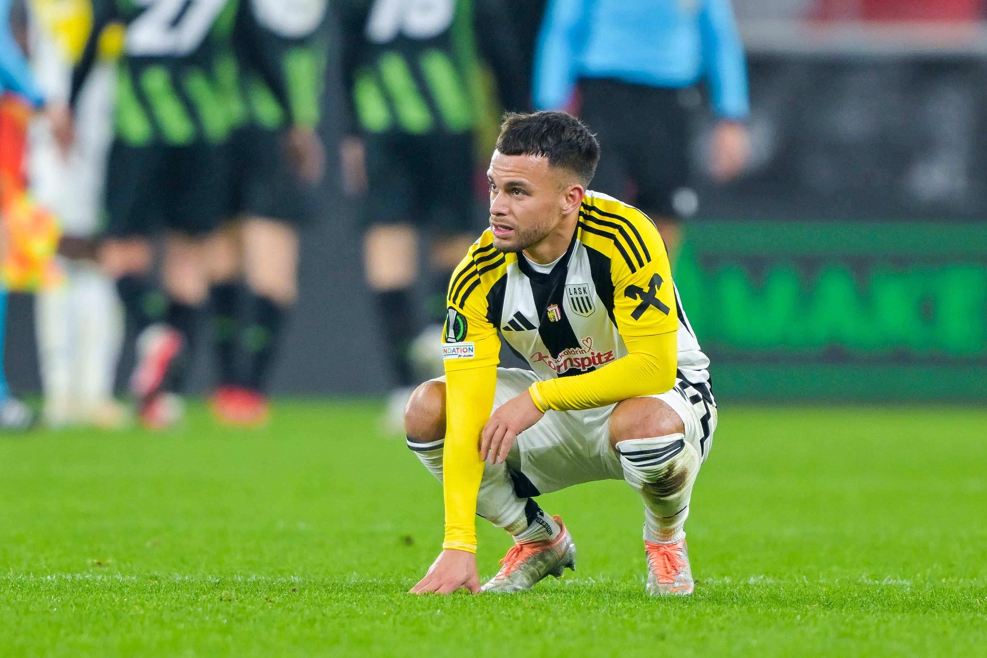 LASK-Kicker Sascha Horvath. 