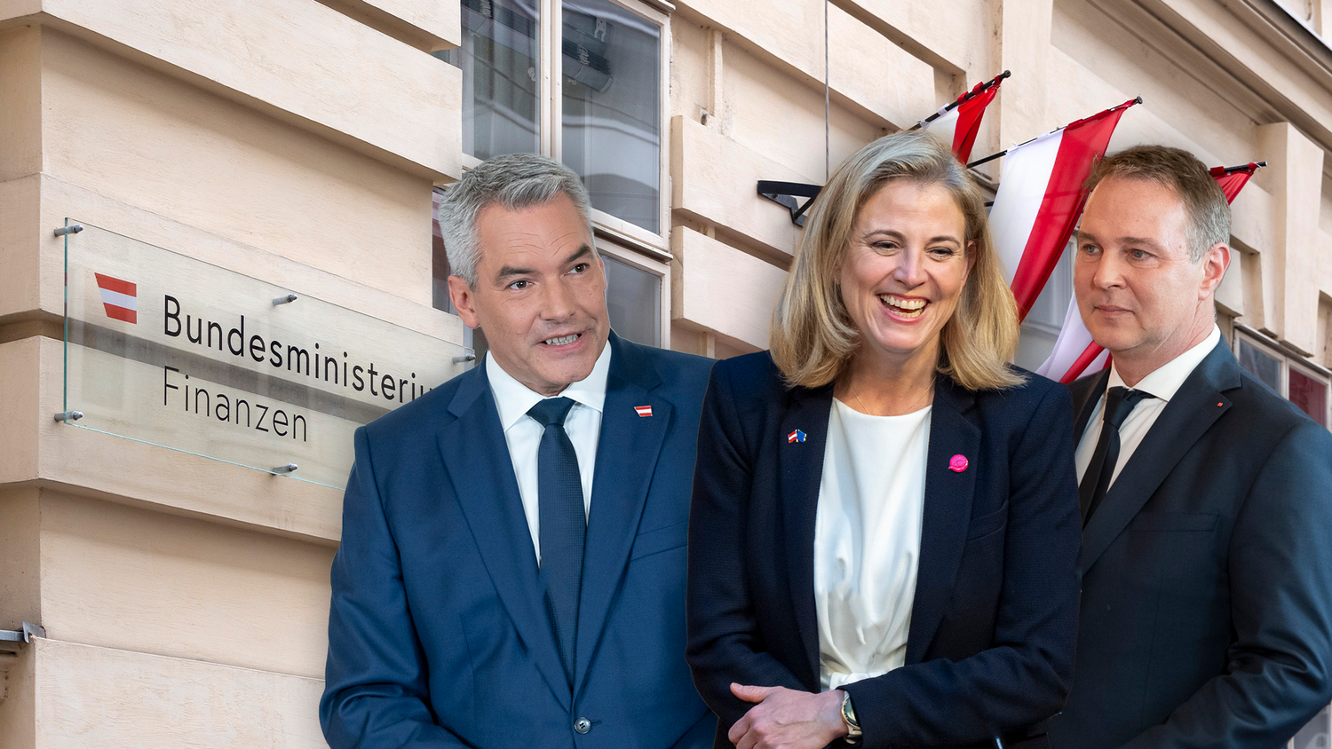 Die NEOS bieten den restlichen Parteien an, das Finanzministerium zu übernehmen.