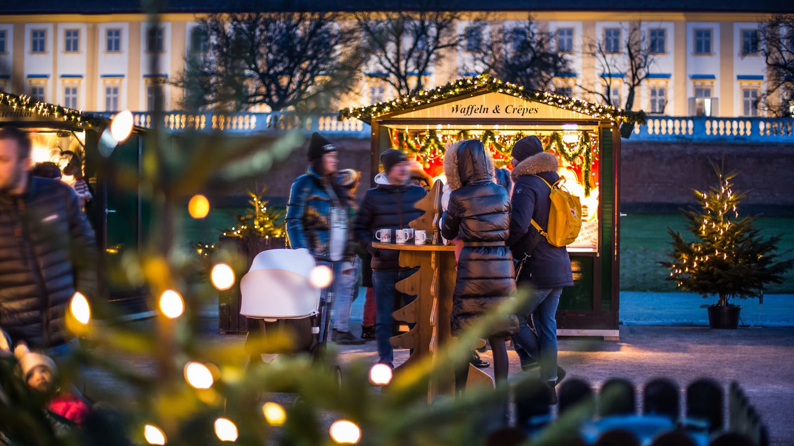 Weihnachtsmarkt auf Schloss Hof