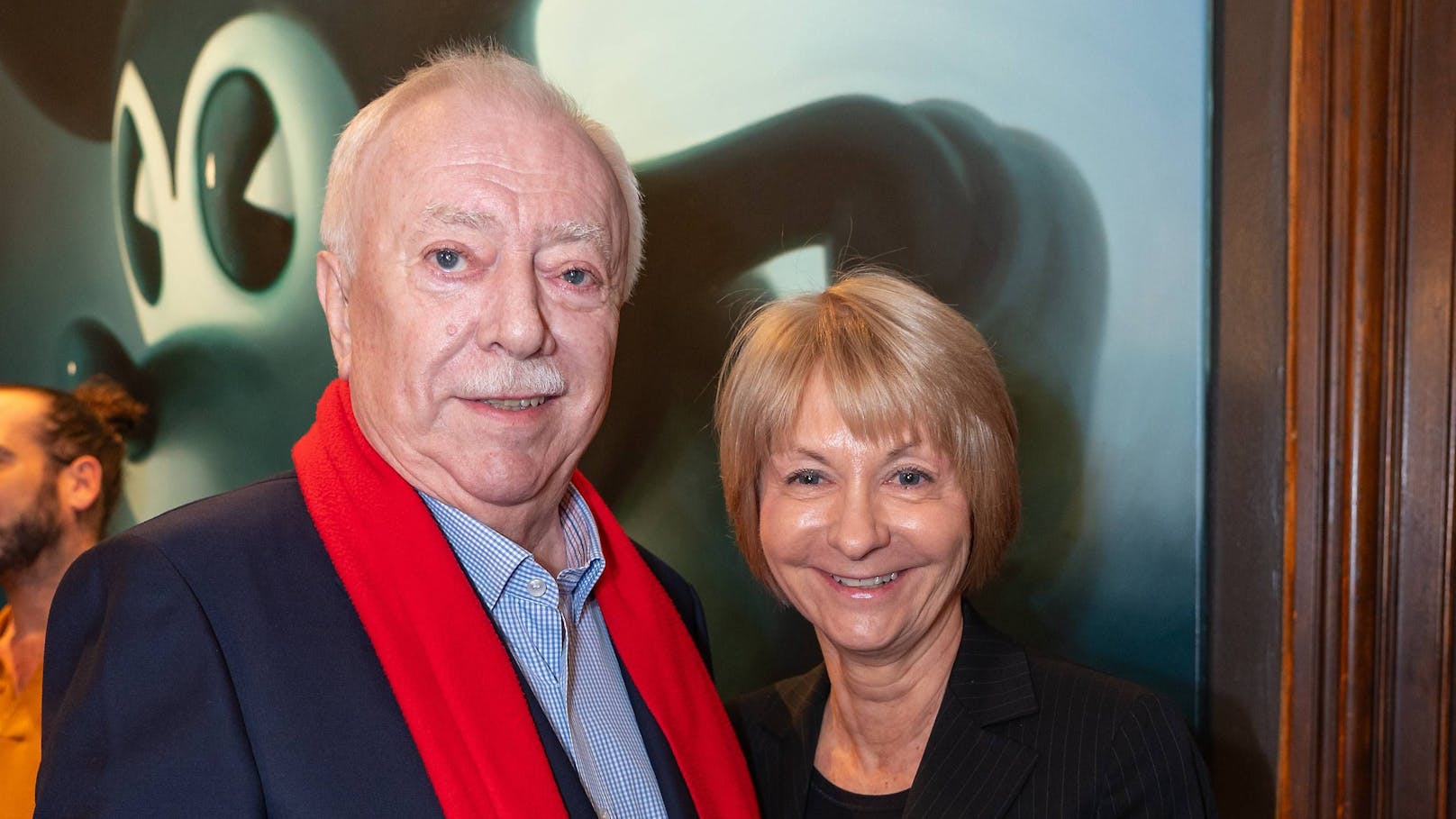 Michael Häupl mit seiner Ehefrau Barbara Hörnlein