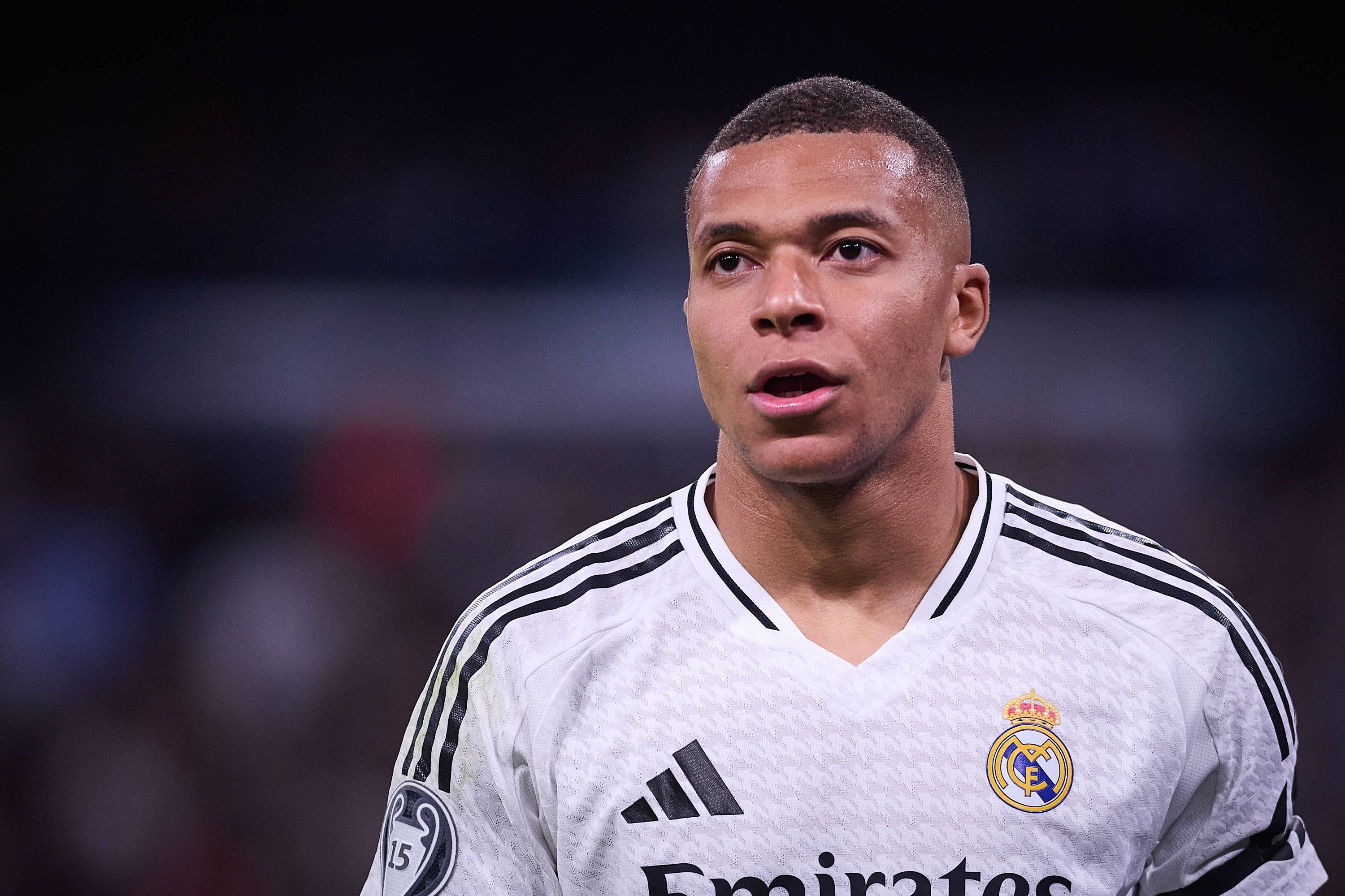 Fußball-Star Kylian Mbappe. 