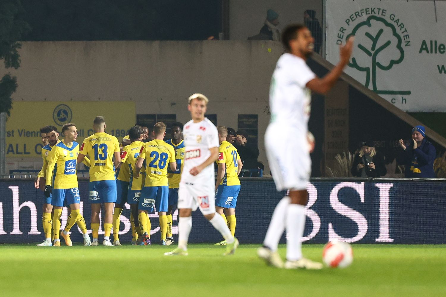 Jubel bei der Vienna