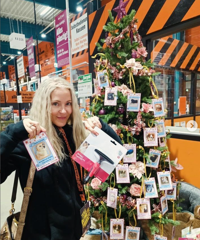 Simone Lugner besuchte ihren ehemaligen Arbeitsplatz