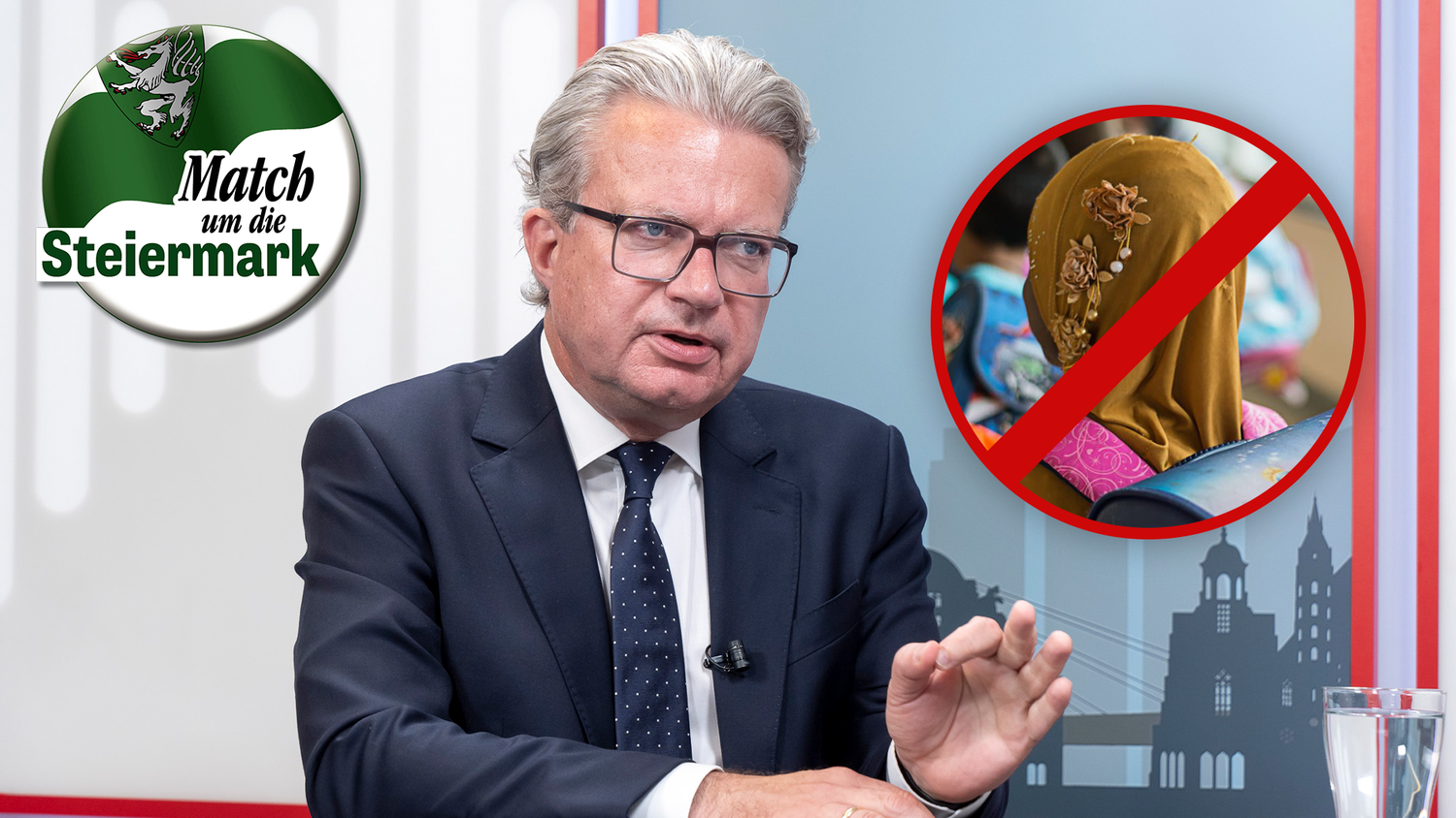 ÖVP-LH Drexler sprach sich für ein Kopftuchverbot aus. 
