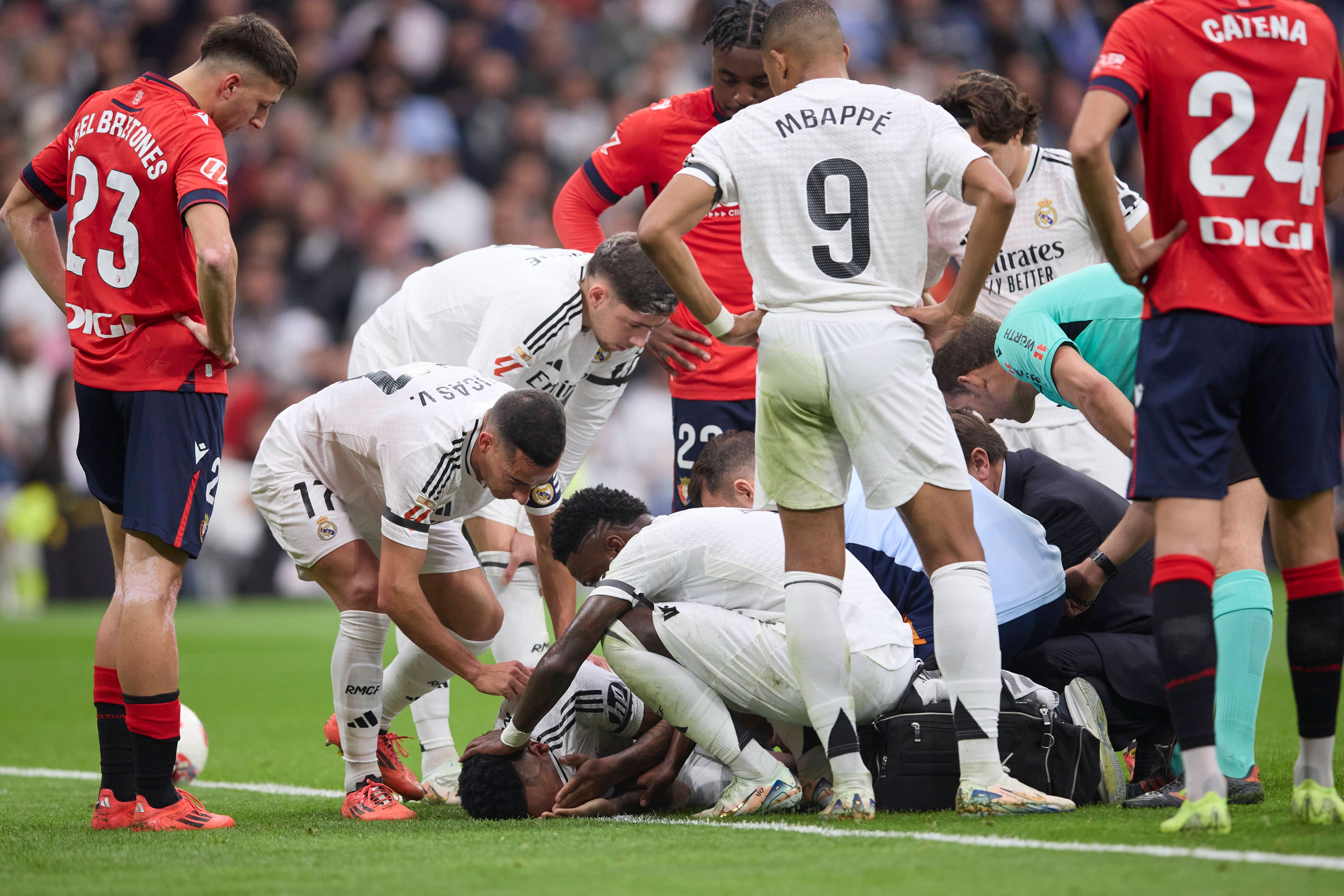 Eder Militao hat sich verletzt.