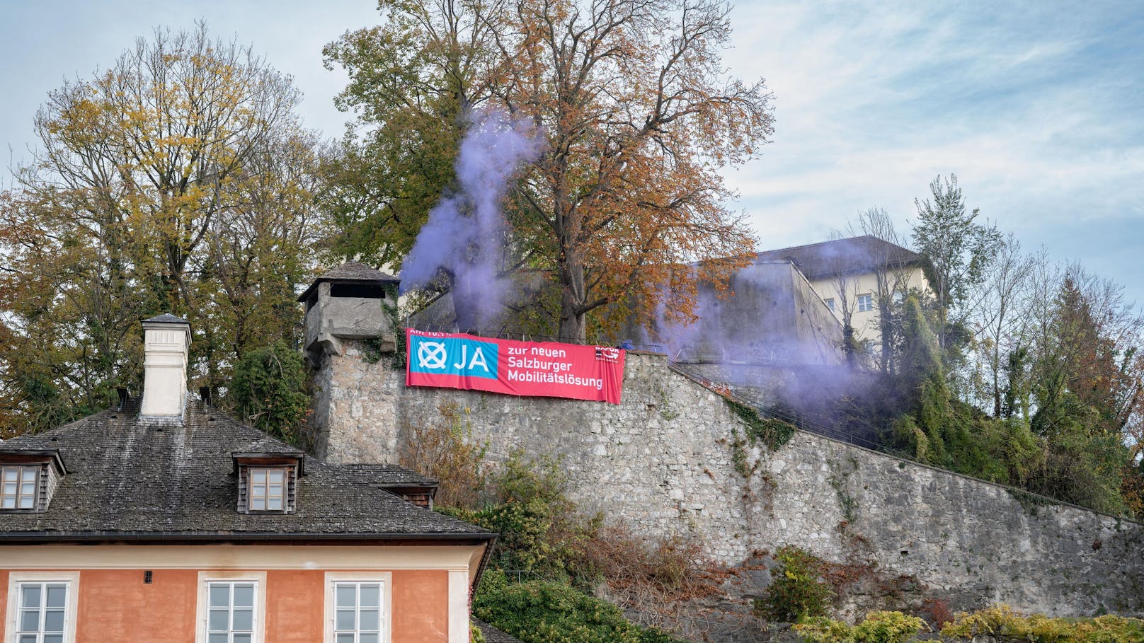 Aktivisten riefen am Vortag der Volksbefragung einmal mehr dazu auf, mit "Ja" zu stimmen.