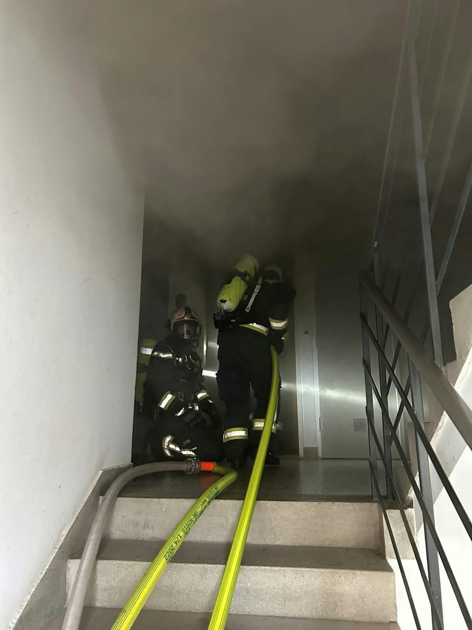 Die Feuerwehr wurde zu einem Küchenbrand in die Kanitzgasse gerufen.