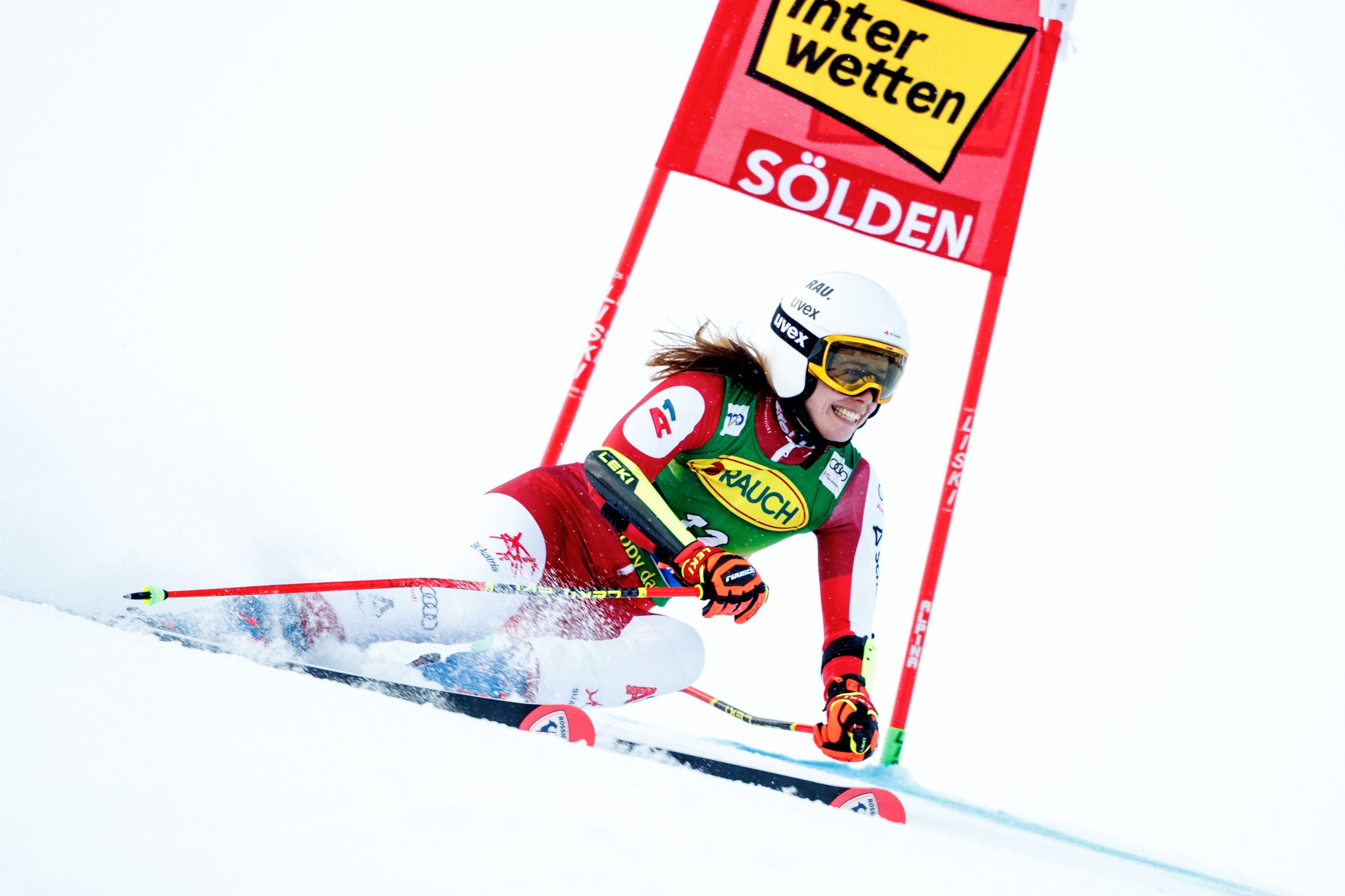 Katharina Liensberger beim Saisonauftakt in Sölden.