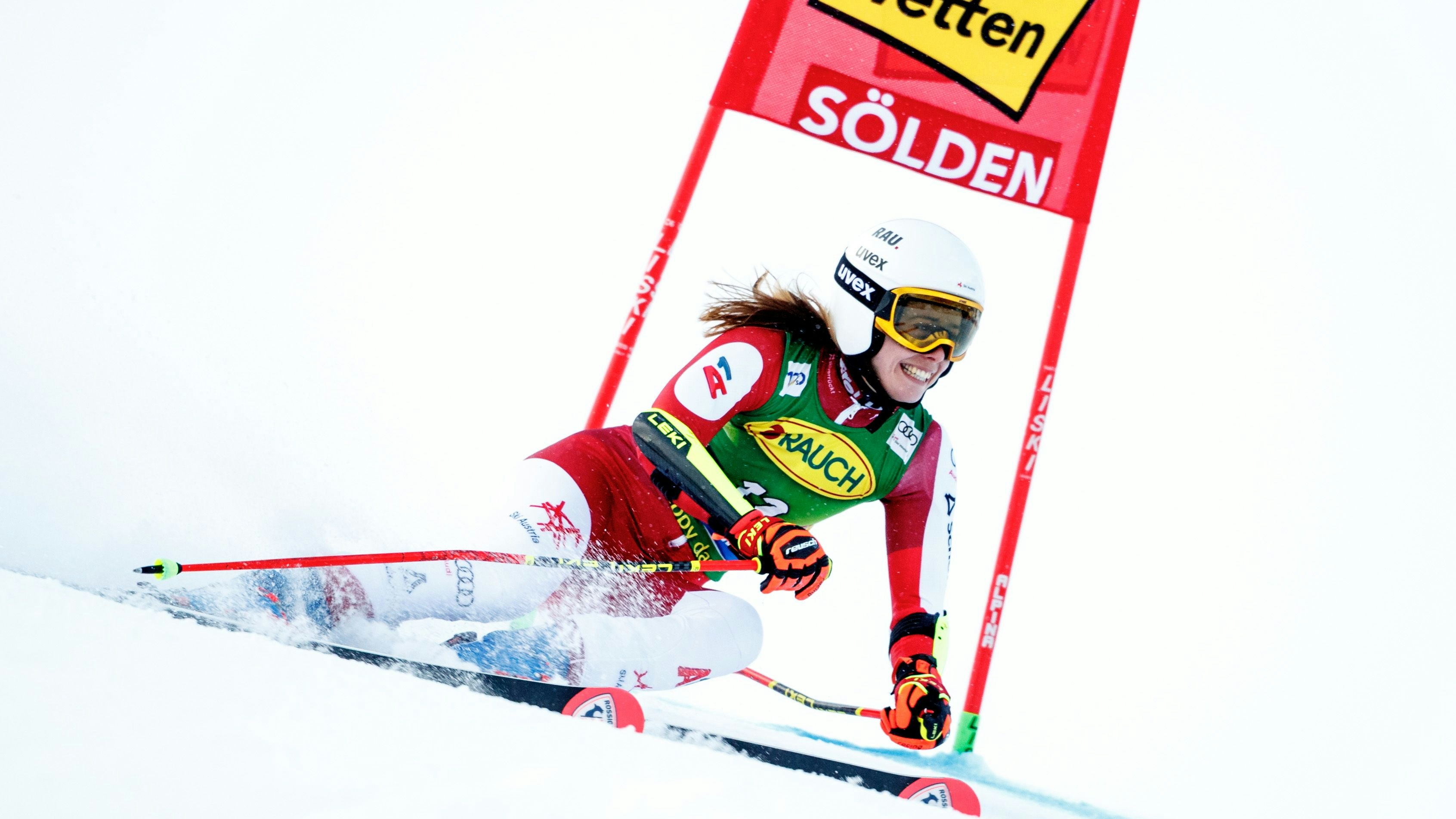 Katharina Liensberger beim Saisonauftakt in Sölden.