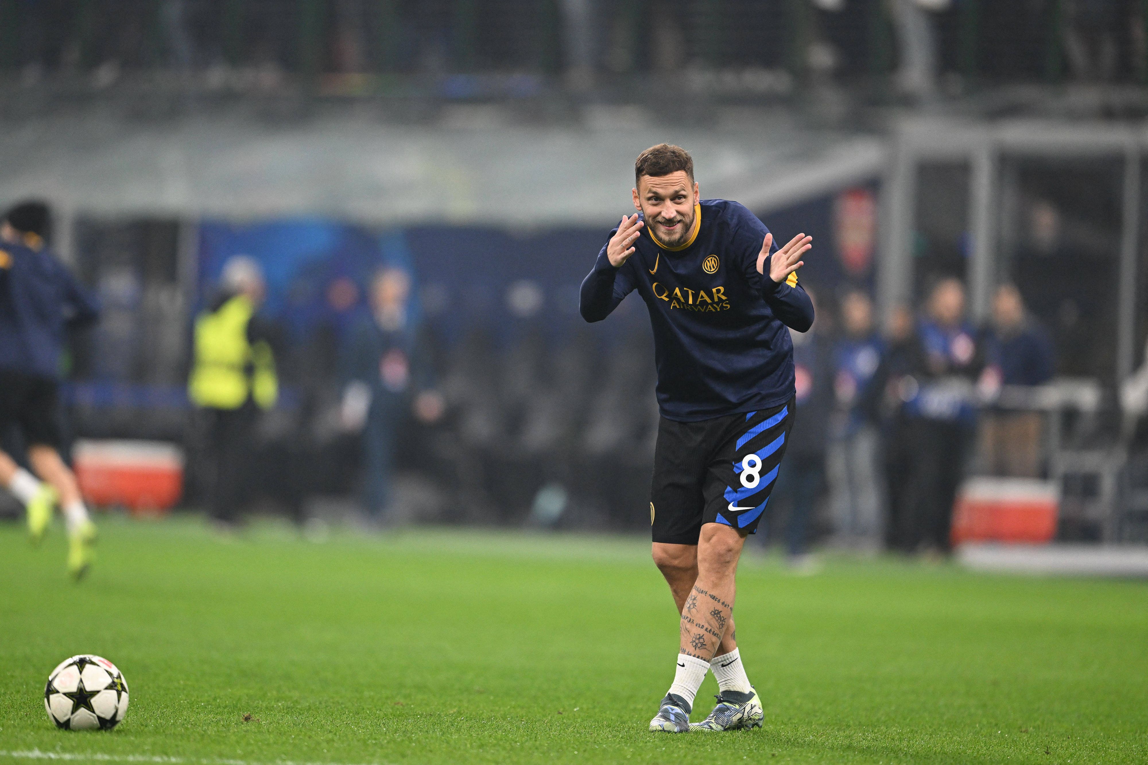 Marko Arnautovic kam zum erst vierten Mal in der Serie A zum Einsatz.