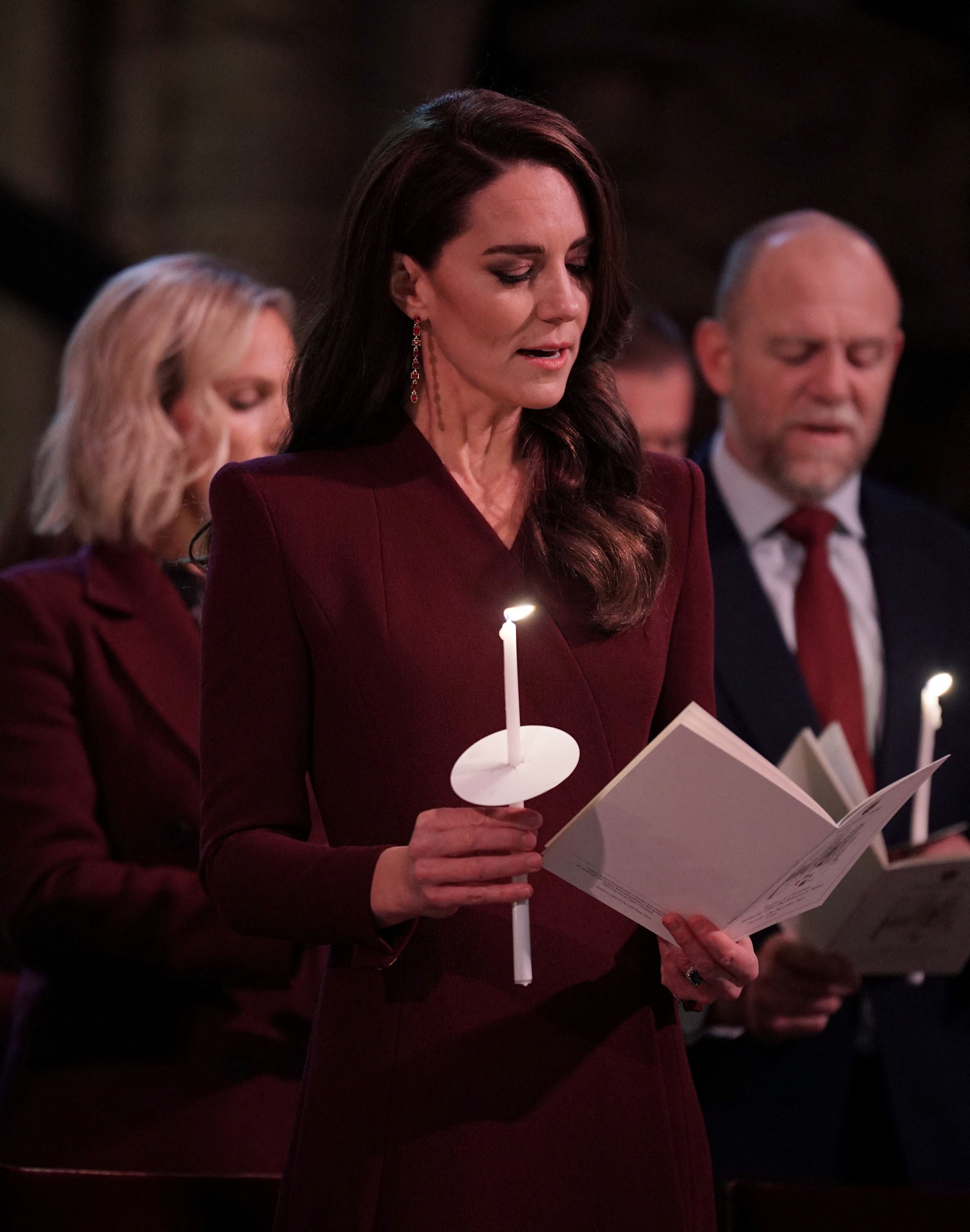 Prinzessin Kate im Dezember 2022 in der Westminster Abbey in London.