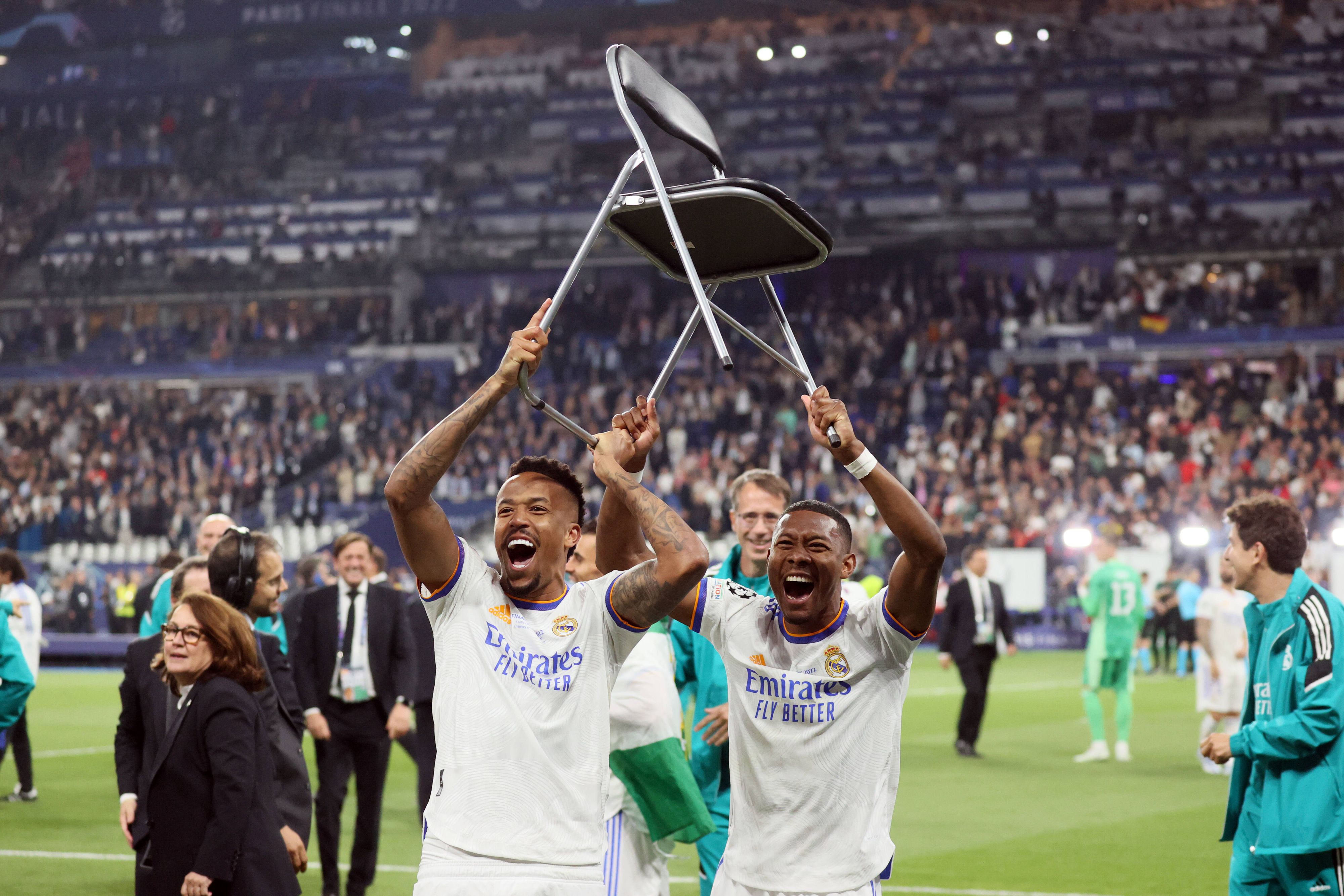Eder Militao und David Alaba sind Kreuzbandriss-Leidensgenossen.