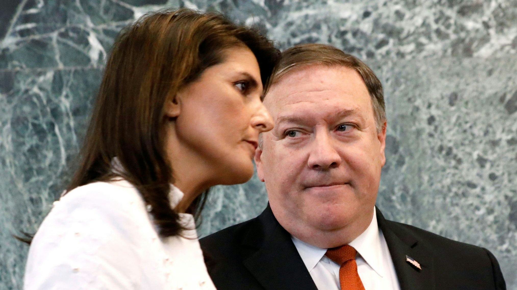 Sind bei Trumps neuer Regierung nicht dabei: Nikki Haley und Mike Pompeo. (Archivbild)