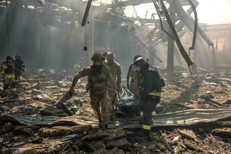 Am Montag gab es in weiten Teilen der Ukraine einen Raketenalarm.