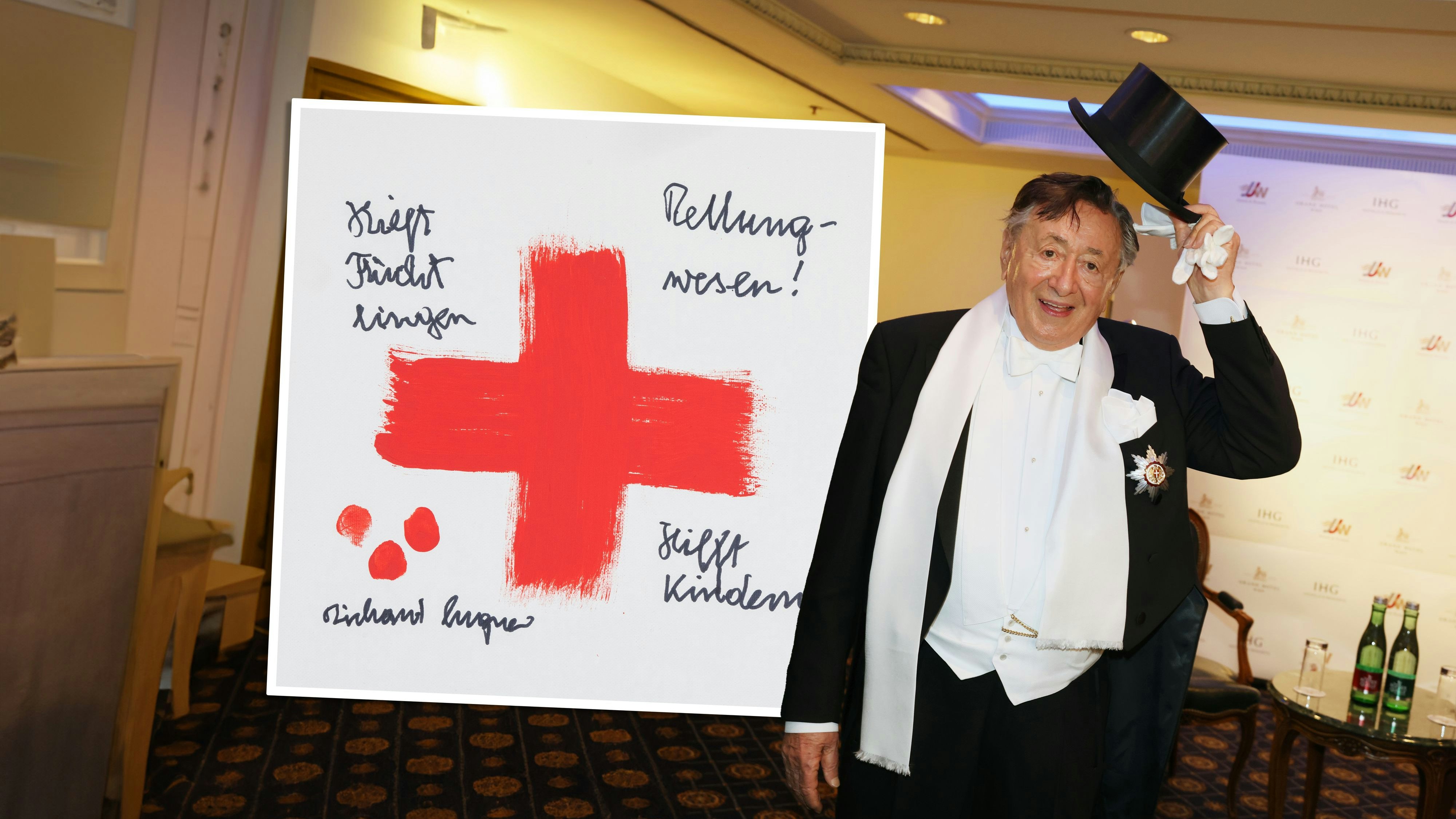 Das Bild des Baulöwen kann ab 13. November ersteigert werden.