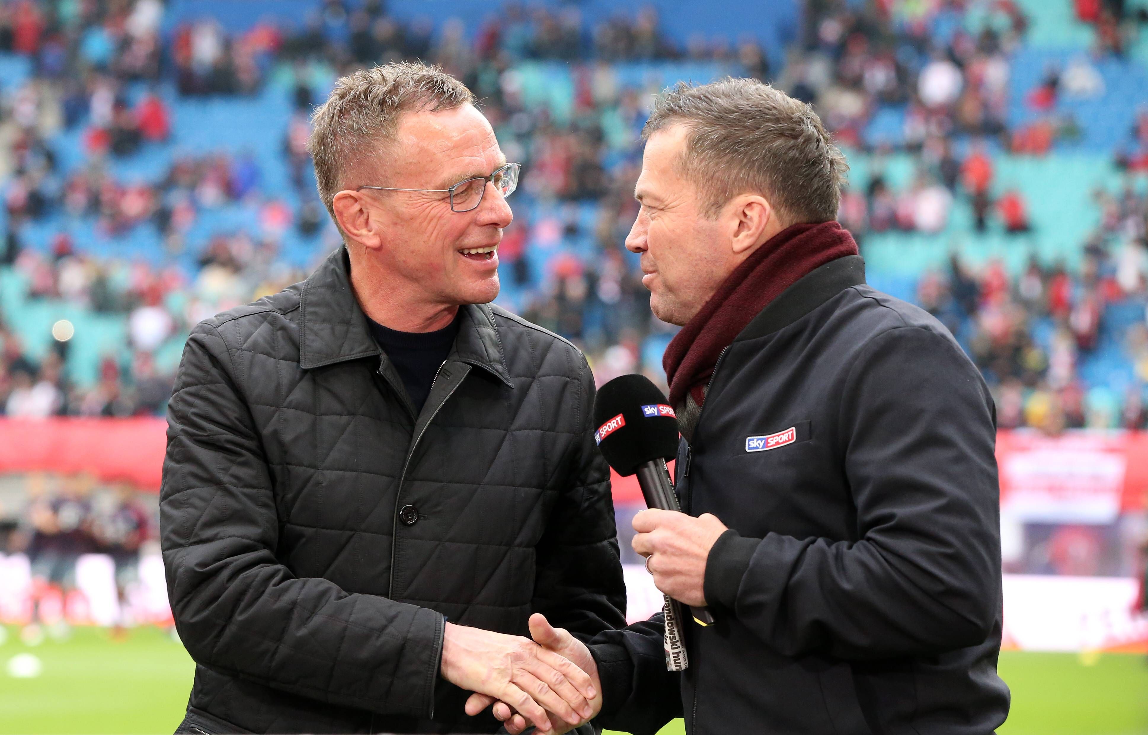 Ralf Rangnick und Lothar Matthäus
