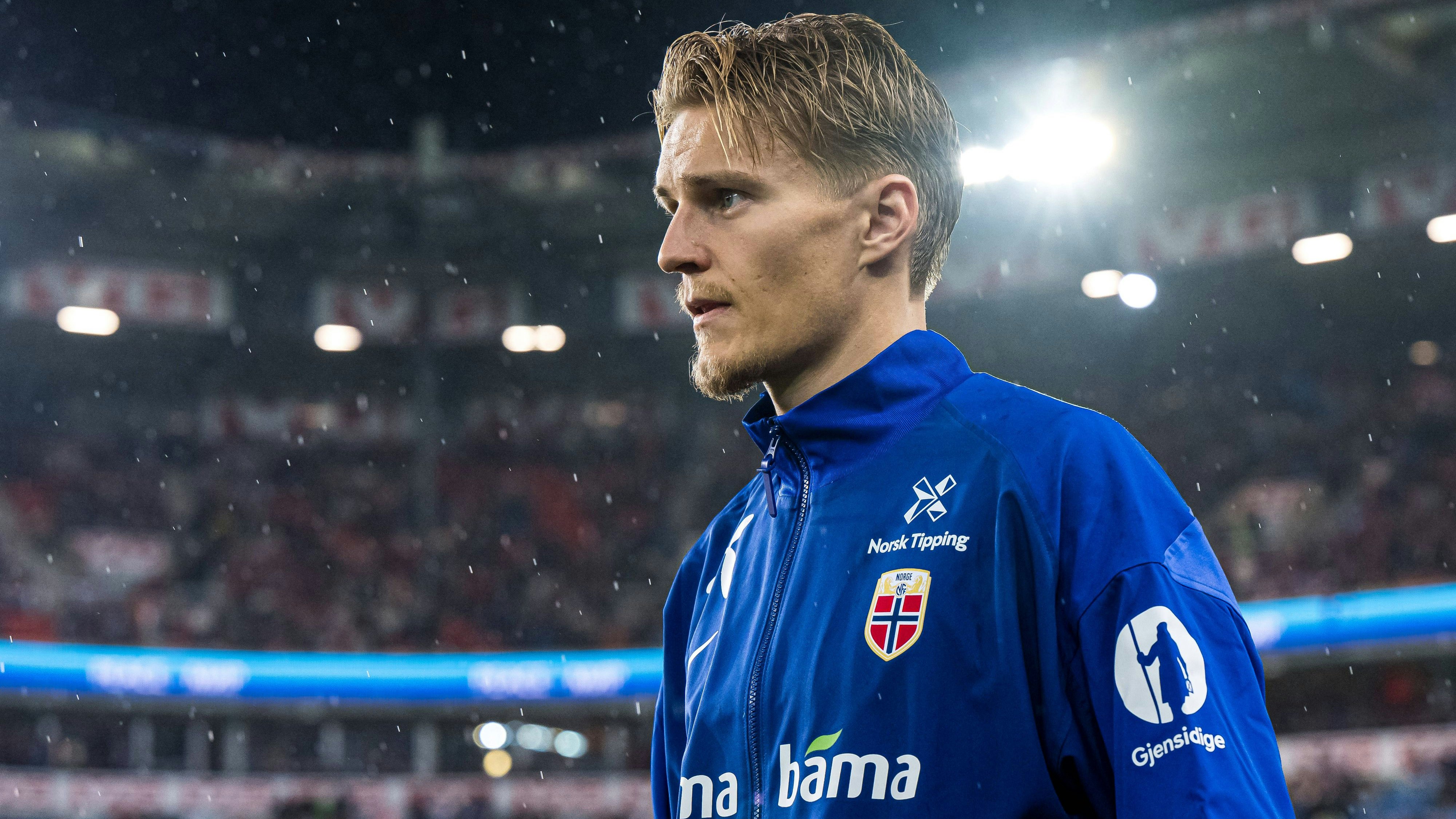 Norwegens Teamkapitän Martin Ödegaard. 