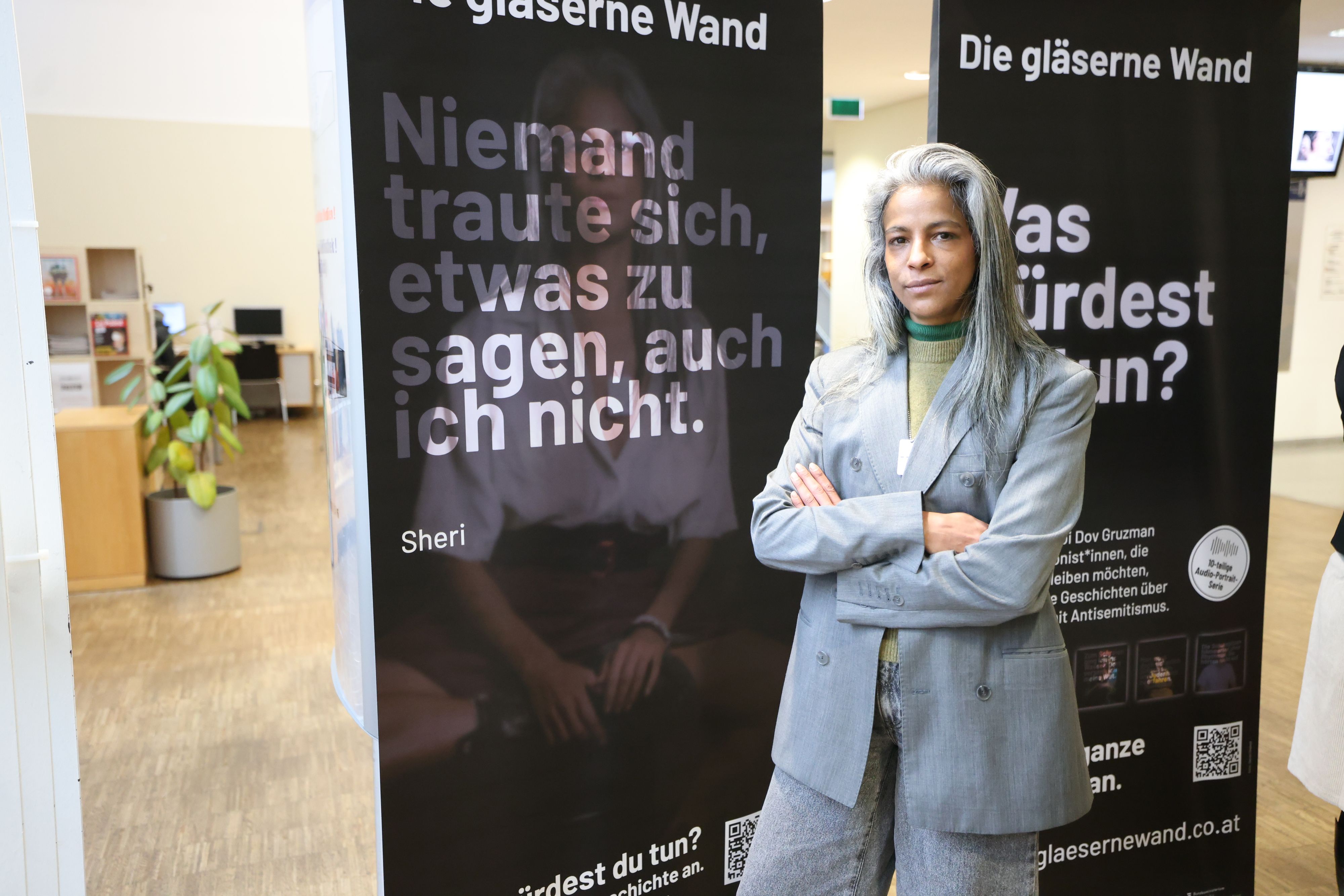 Sheri Avraham teilt in der IKG-Kampagne 