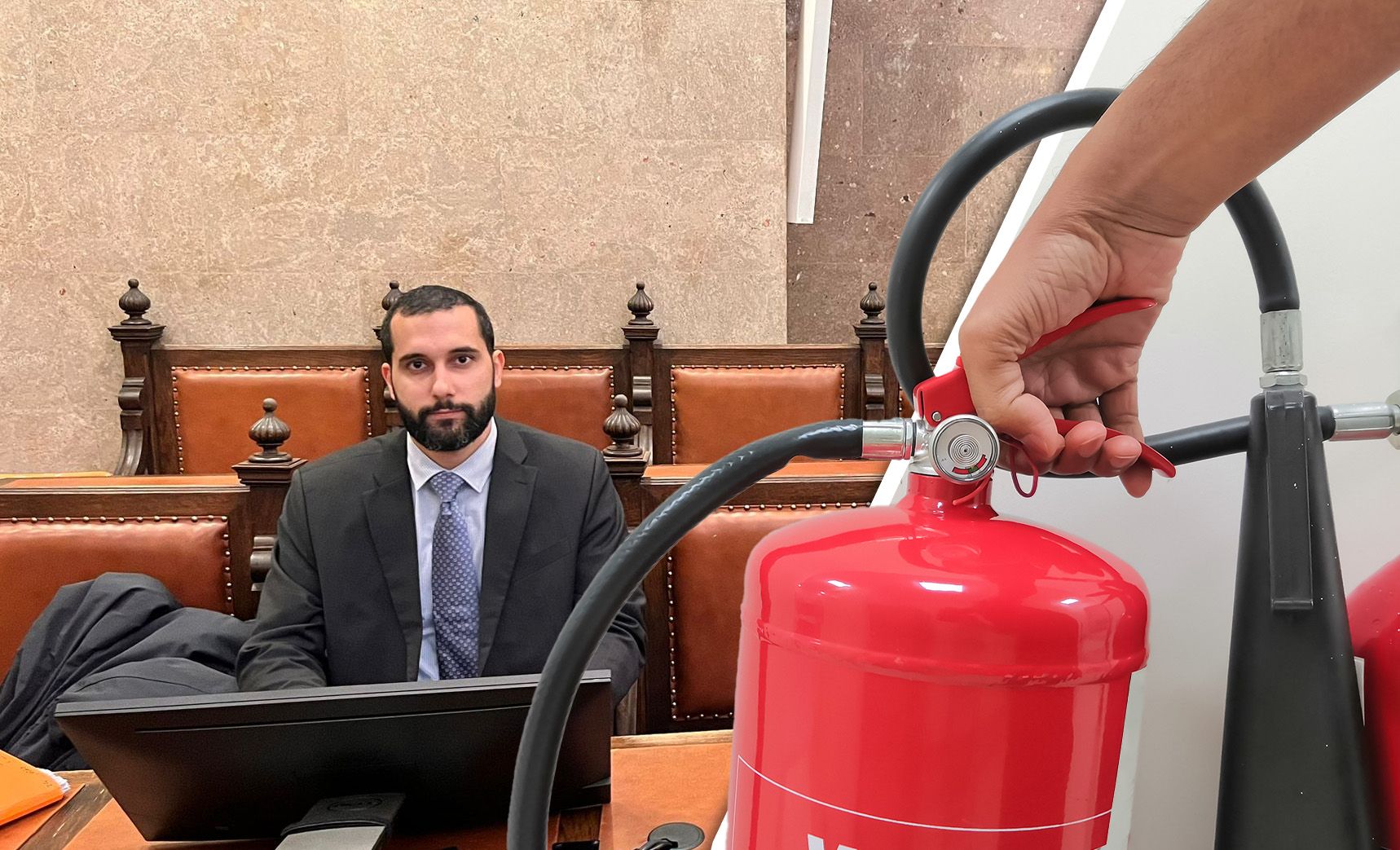 Hussein Al Rawi <em>(im Bild)</em> und Günter Harrich verteidigten die beiden angeklagten Jugendlichen, holten milde Urteile heraus.
